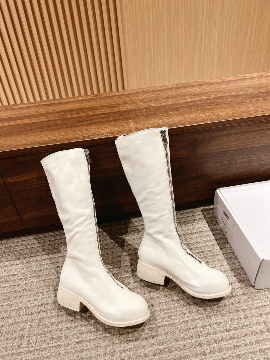 Unique Handmade Guidi Chelsea Shoes: Vintage Style, Comfortable Fit, Timeless Appeal - 图片 4