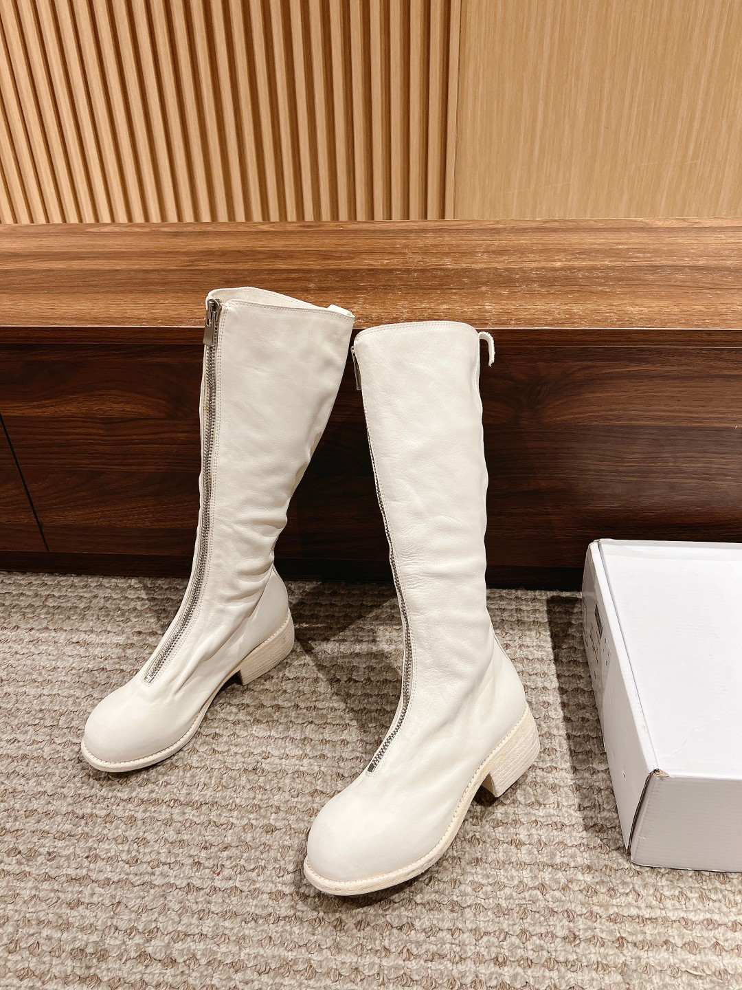 Unique Handmade Guidi Chelsea Shoes: Vintage Style, Comfortable Fit, Timeless Appeal - 图片 2