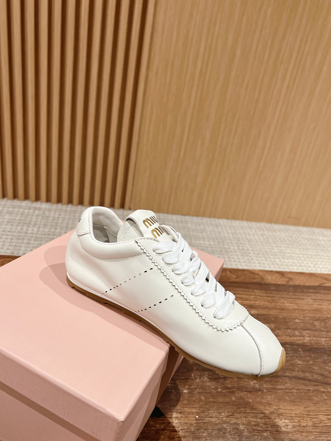 缪缪 Miu Miu 高定典藏经典高奢皮鞋男鞋女鞋鞋履高跟鞋 #08BAD309 3