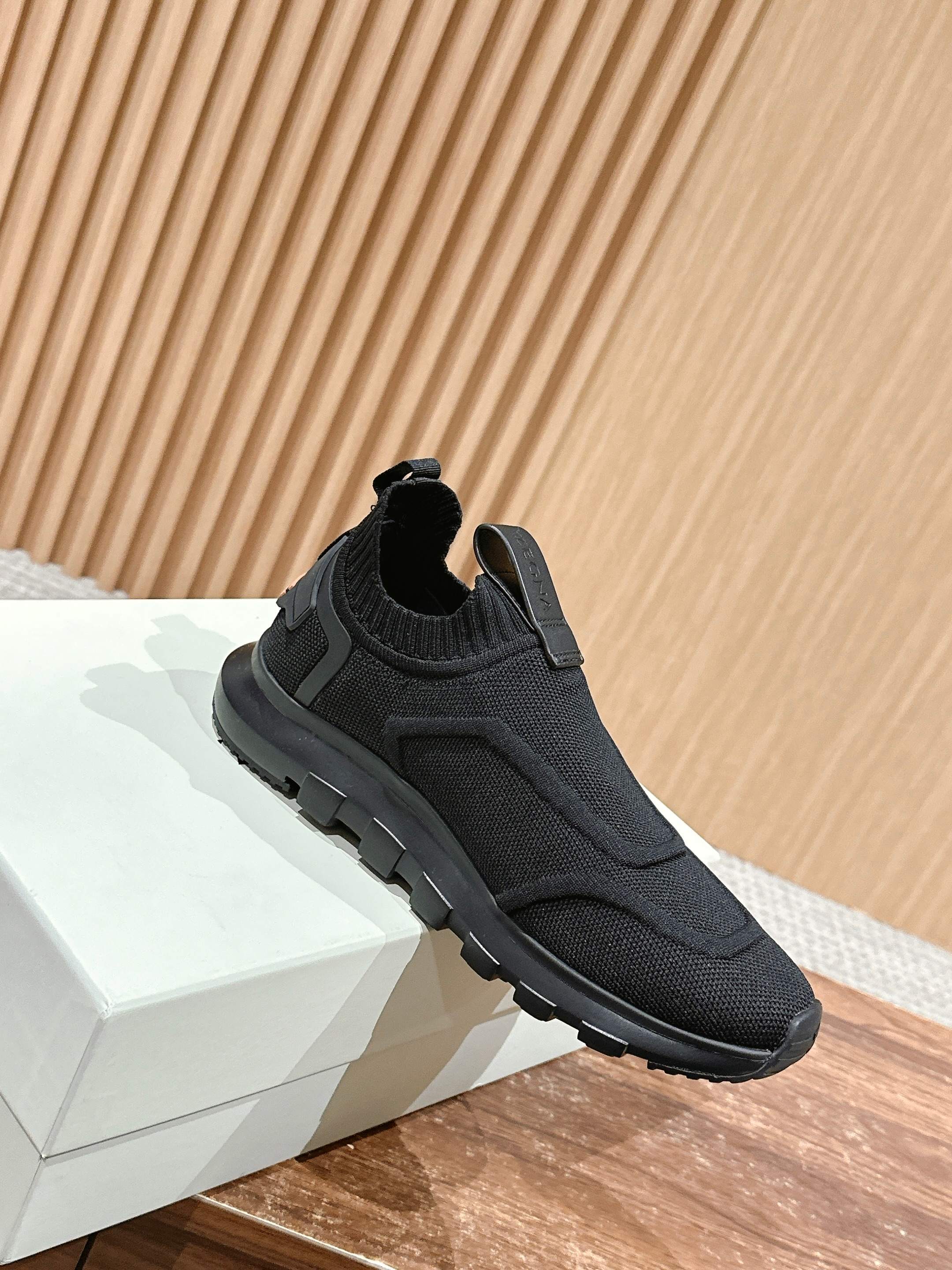 Zegna TechmerinoTM Sock 2.0 Sneakers: Innovative Design and Comfort for Modern Men - 图片 3