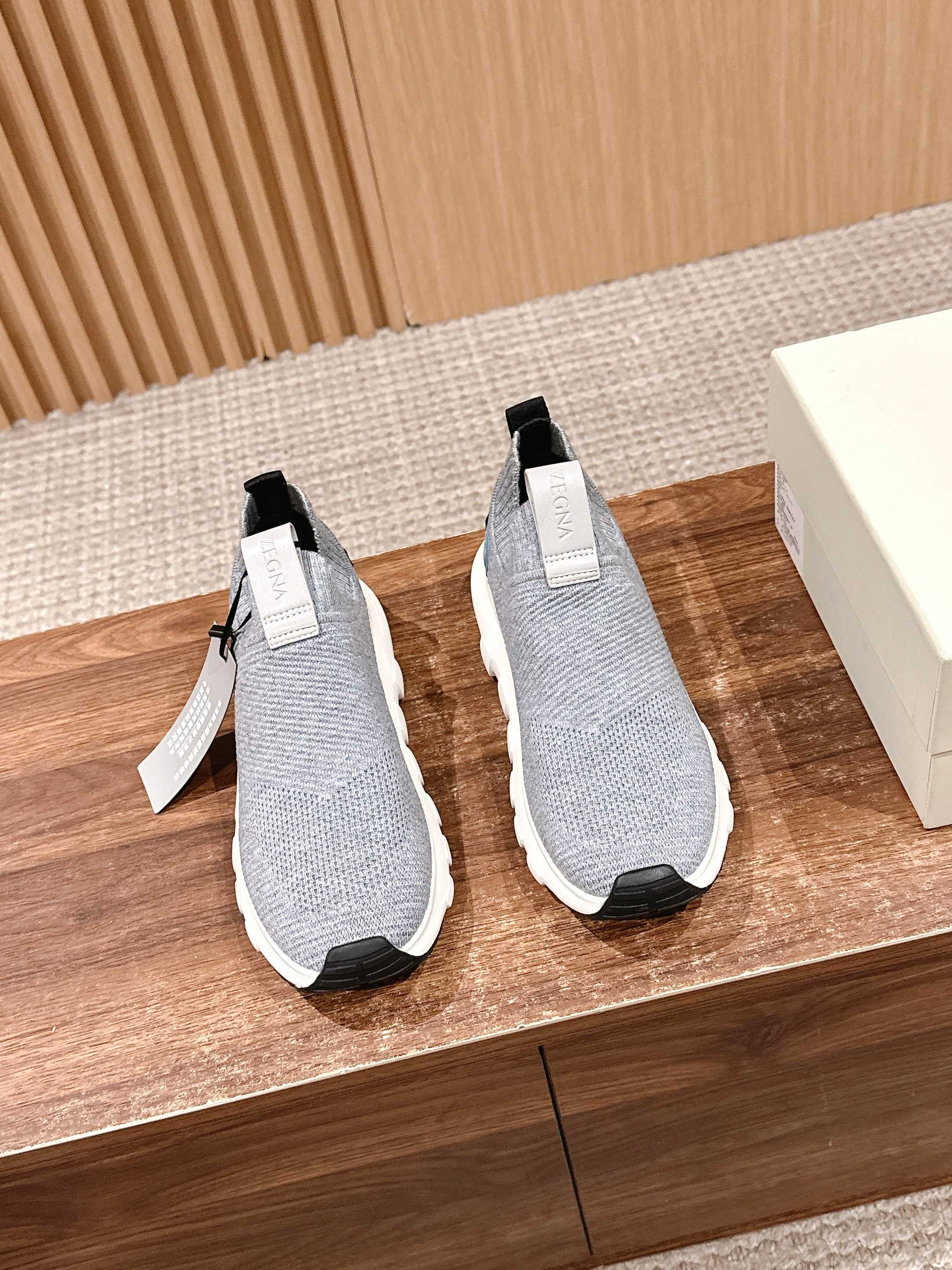 Zegna Techmerino Sneakers: Innovative Design for Modern Men’s Style - 图片 1