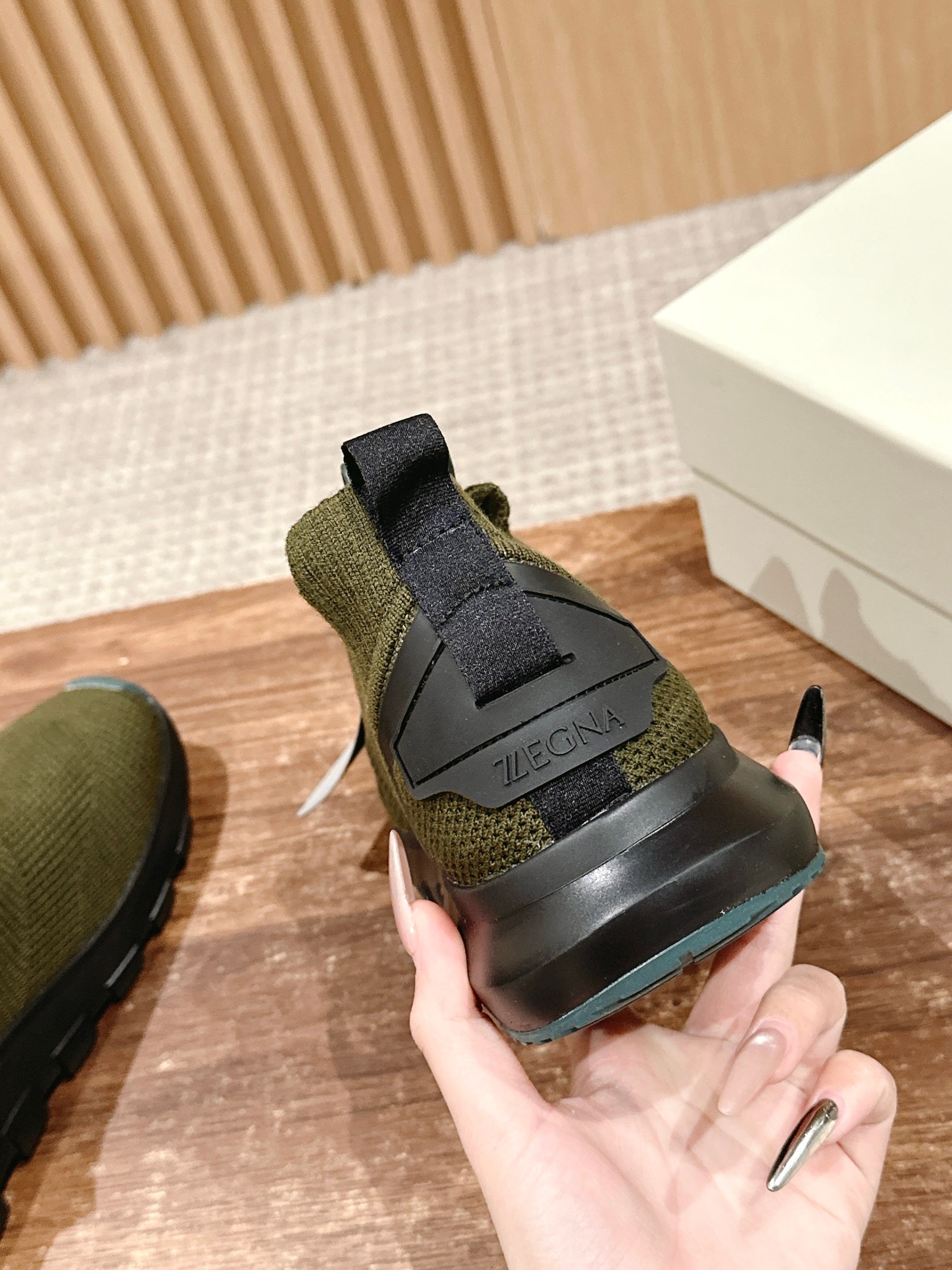 Zegna Techmerino Sneakers: Innovative Design for Modern Men’s Style - 图片 8