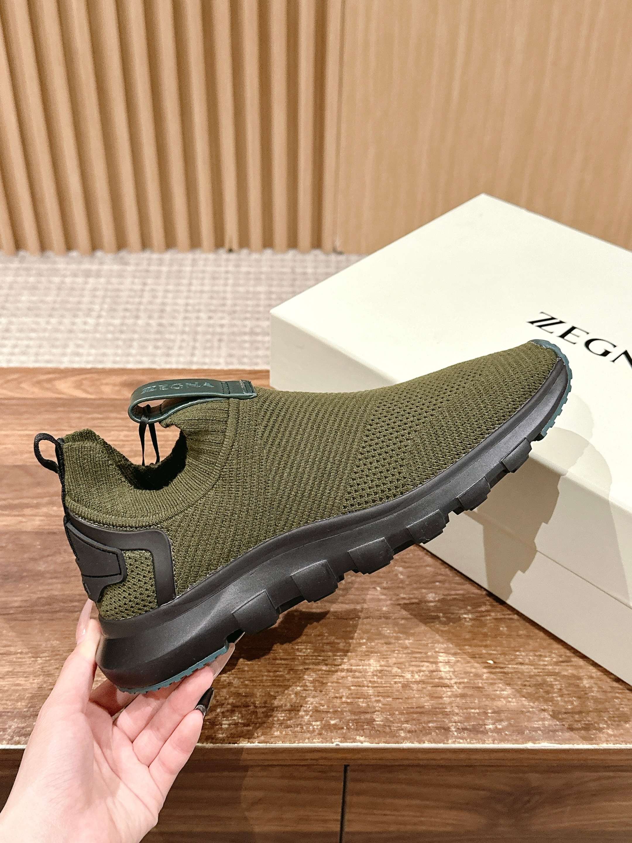 Zegna Techmerino Sneakers: Innovative Design for Modern Men’s Style - 图片 6
