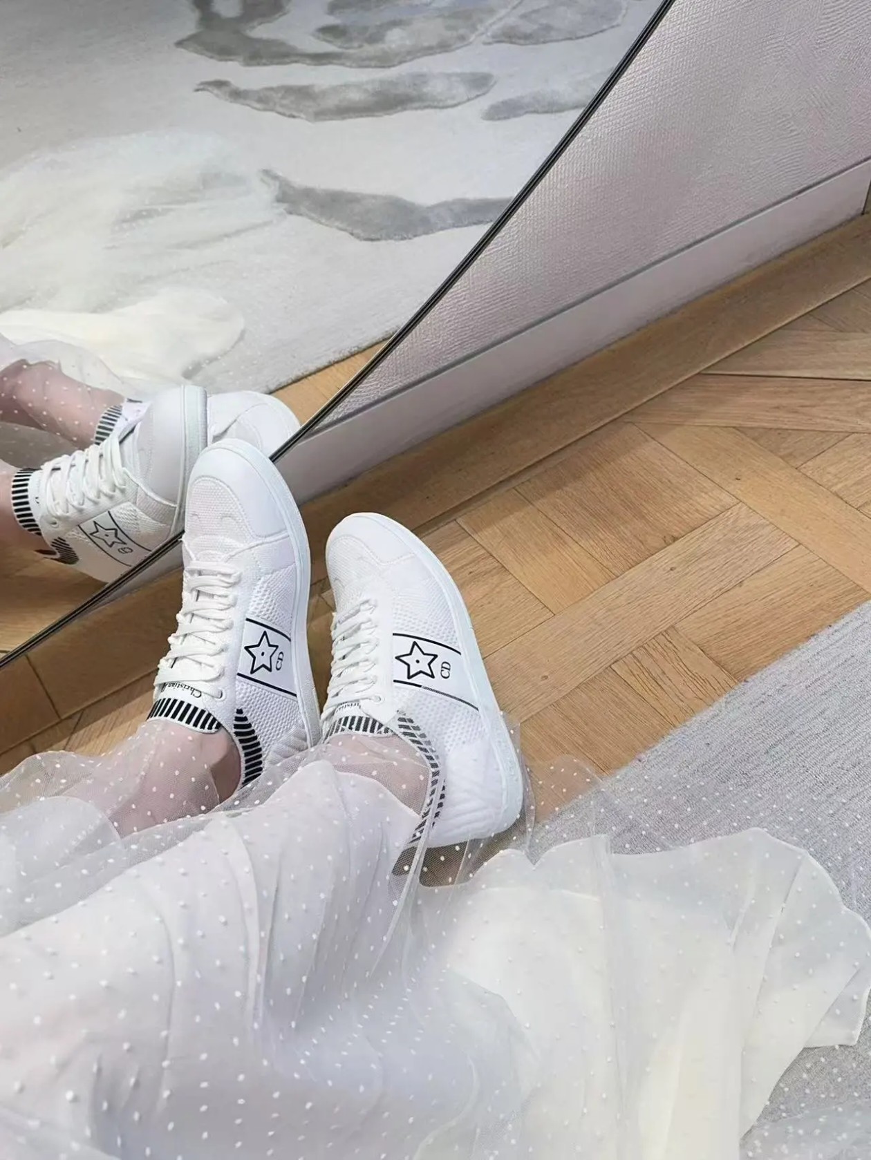 NO:258339,Reference for foot pictures #, casual shoes/sports shoes, sneakers19860909上脚图参考#,休闲鞋/运动鞋,sneakers,Women's Shoes