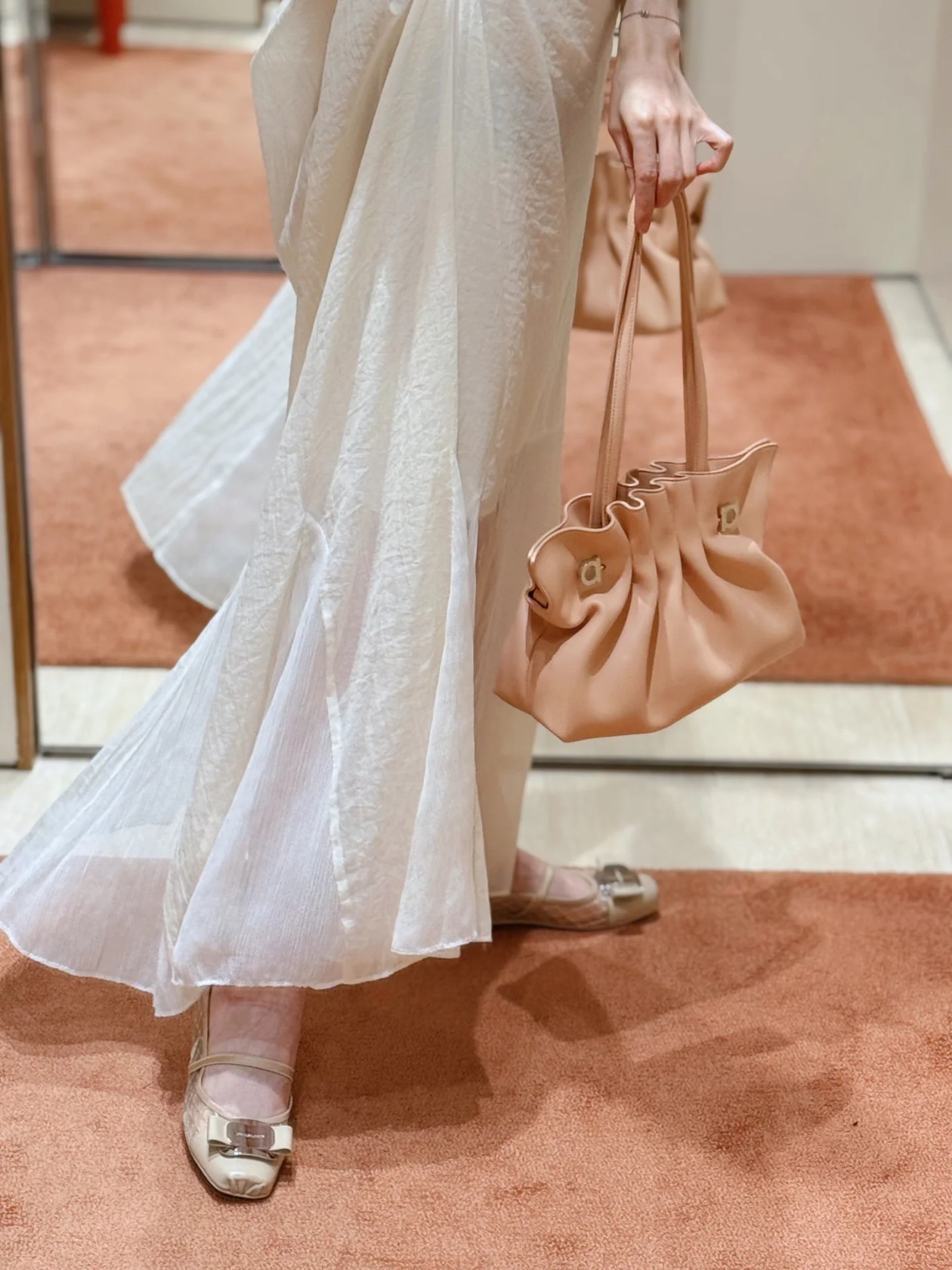 NO:263070,Reference for foot pictures #, ballet shoes19860909上脚图参考#,芭蕾舞鞋,Women's Shoes