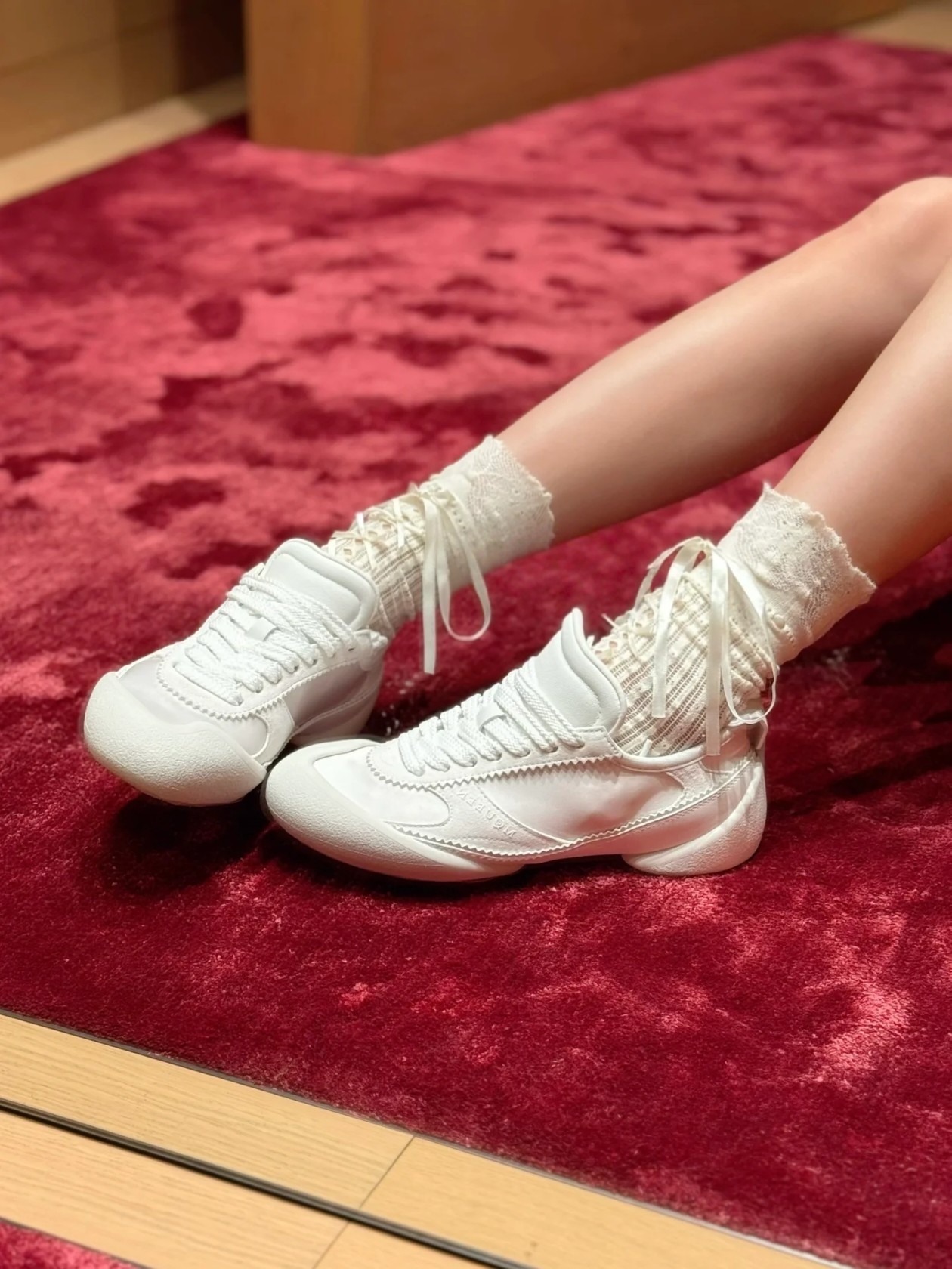 NO:402373,Reference for foot pictures #, casual shoes/sports shoes, sneakers19860909上脚图参考#,休闲鞋/运动鞋,sneakers,Women's Shoes