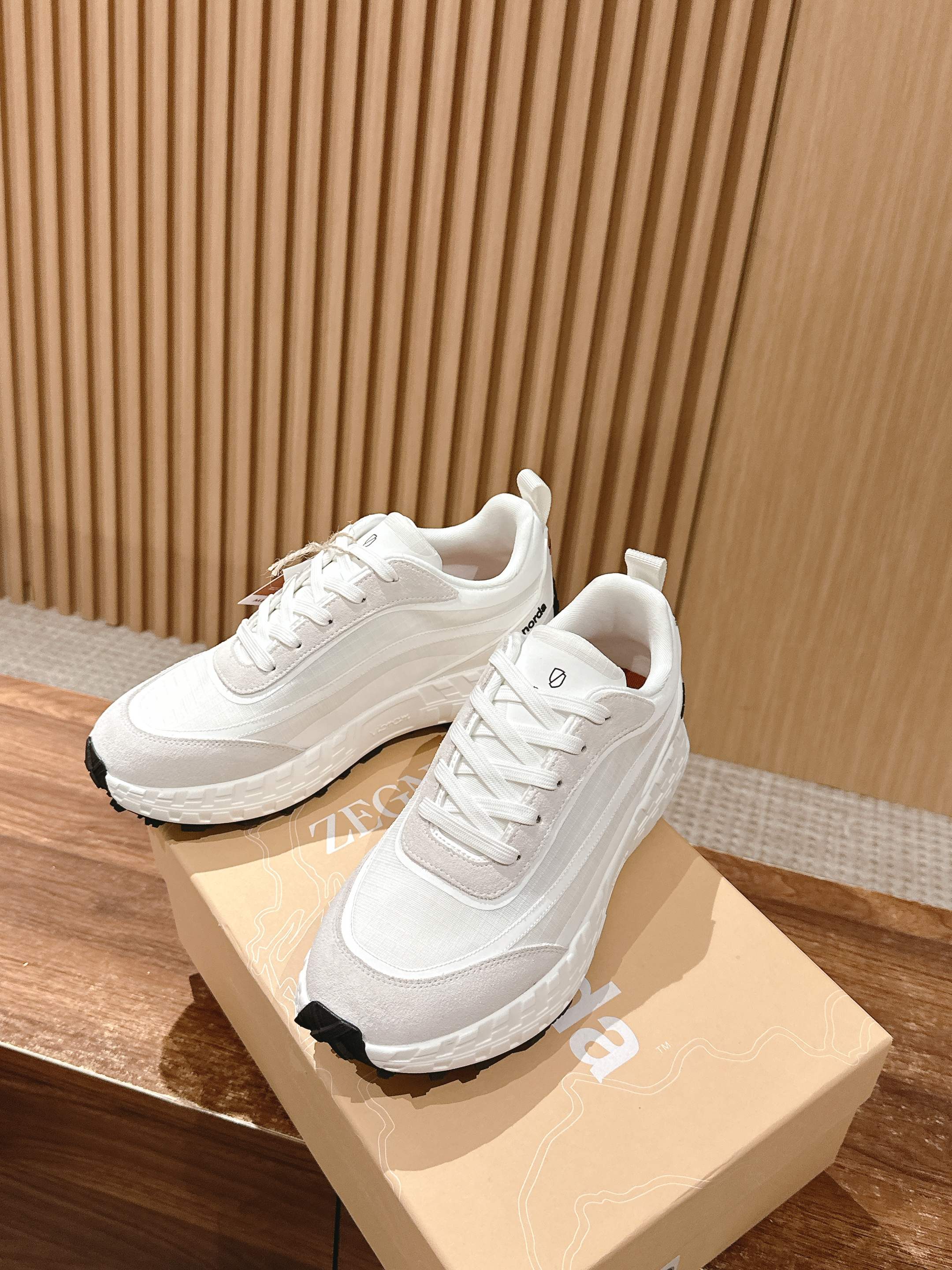 Zegna x Xnorda Genia xnordaTM Waterproof Sports Shoes with Recyclable Materials for Performance and Sustainability - 图片 4