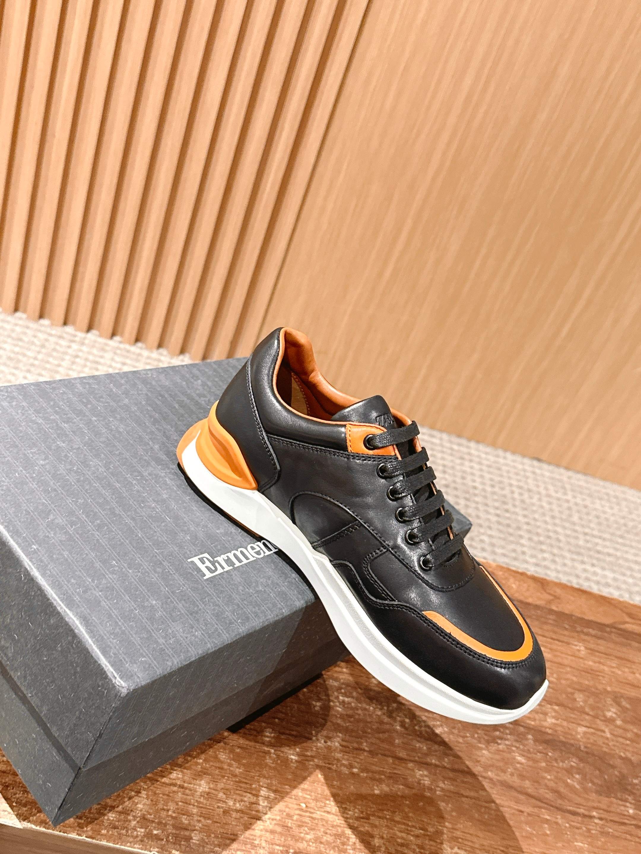 Ermenegildo Zegna Genia Milano Sports Shoes: Modern, Stylish, and Versatile. - 图片 3