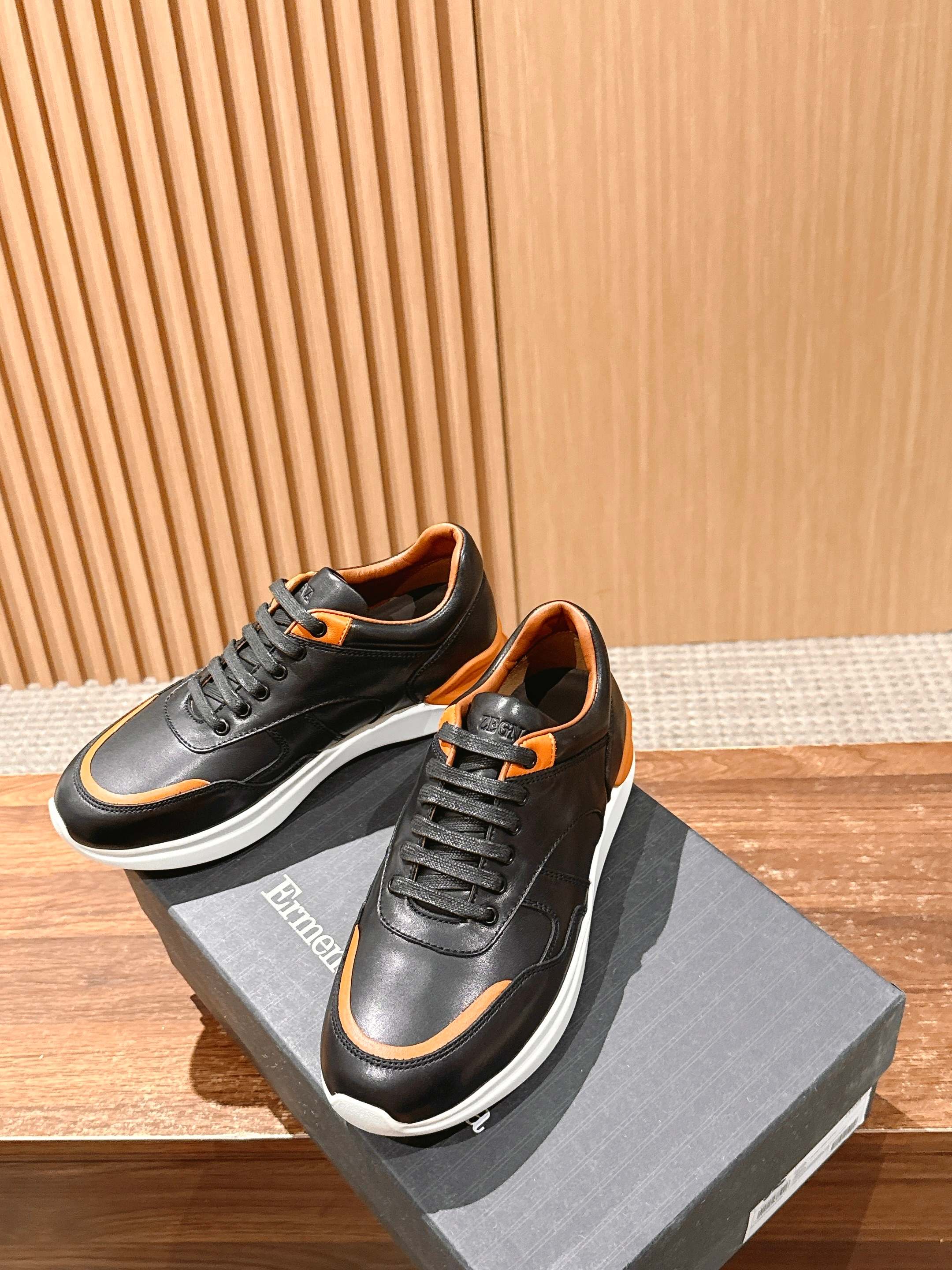 Ermenegildo Zegna Genia Milano Sports Shoes: Modern, Stylish, and Versatile. - 图片 4