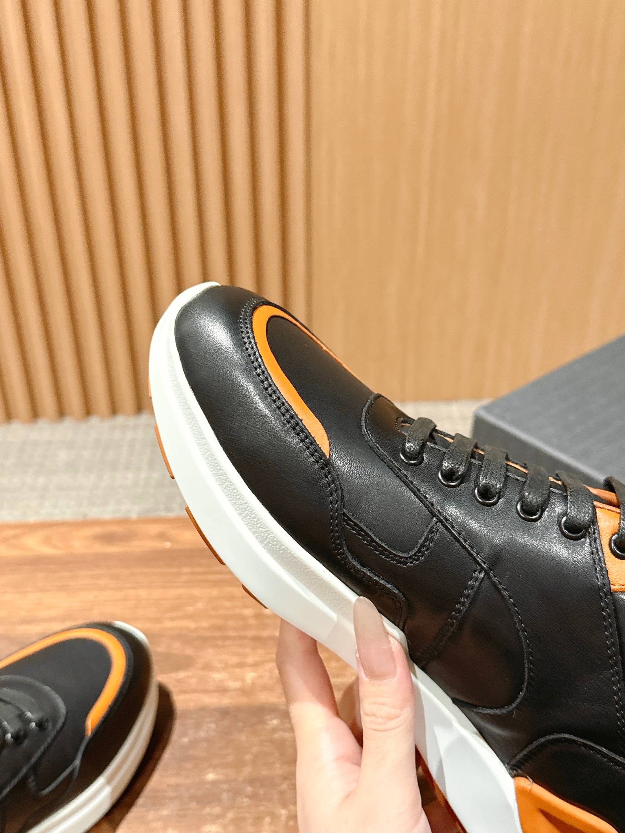 Ermenegildo Zegna Genia Milano Sports Shoes: Modern, Stylish, and Versatile. - 图片 6