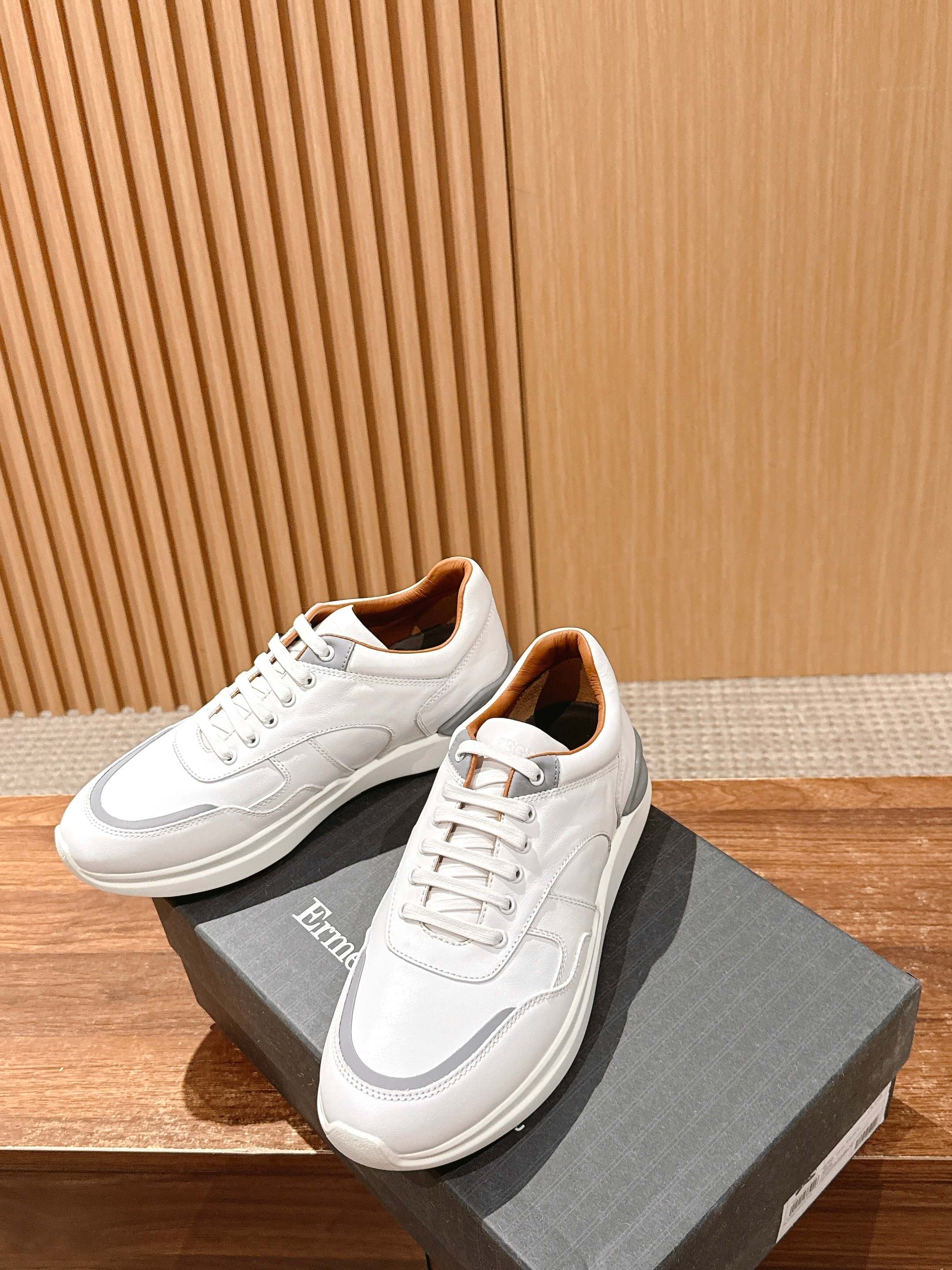 Ermenegildo Zegna Genia Milano Sports Shoes: Stylish, Versatile, Italian-Made Footwear. - 图片 4