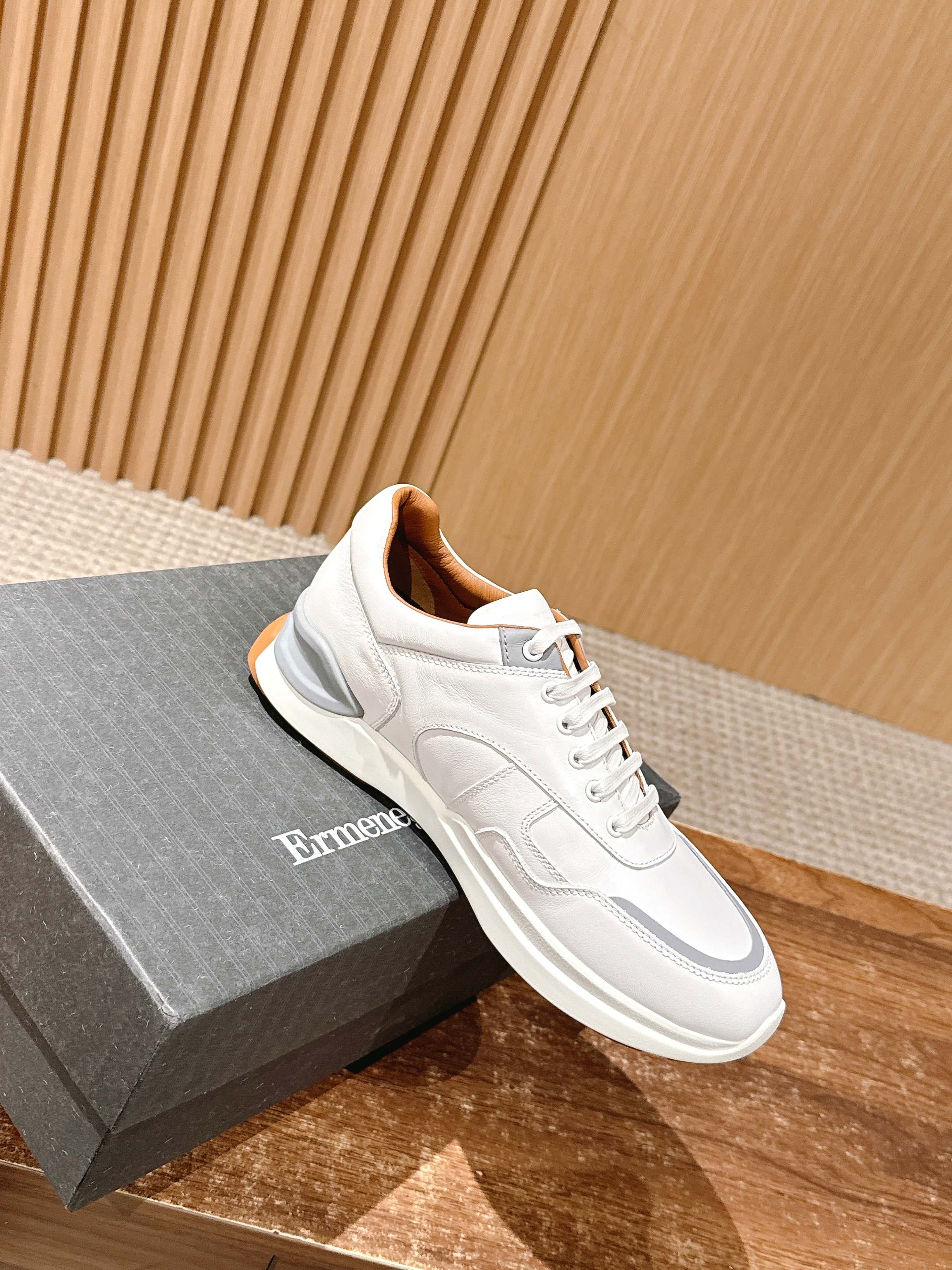 Ermenegildo Zegna Genia Milano Sports Shoes: Stylish, Versatile, Italian-Made Footwear. - 图片 3