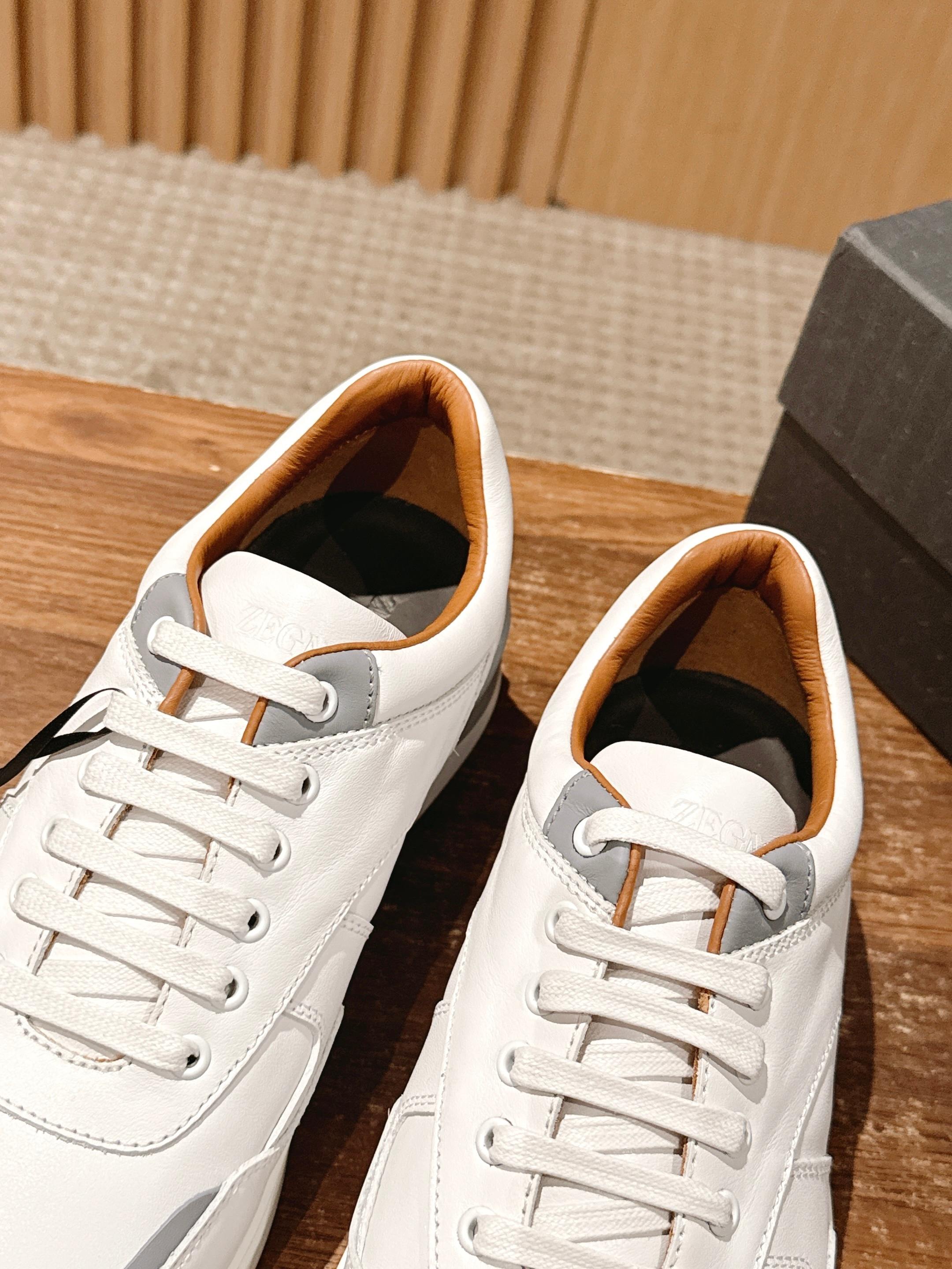 Ermenegildo Zegna Genia Milano Sports Shoes: Stylish, Versatile, Italian-Made Footwear. - 图片 7