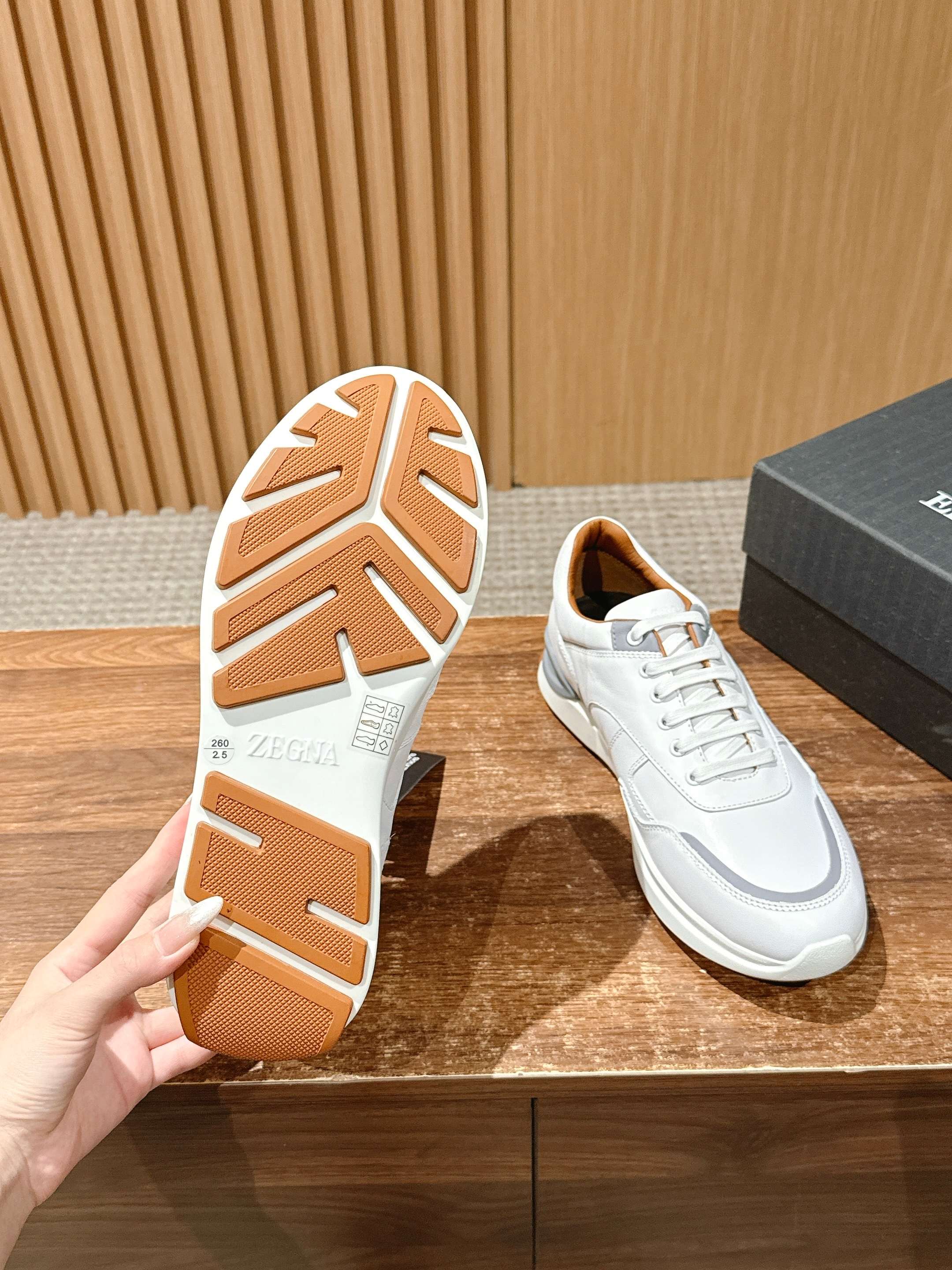 Ermenegildo Zegna Genia Milano Sports Shoes: Stylish, Versatile, Italian-Made Footwear. - 图片 9
