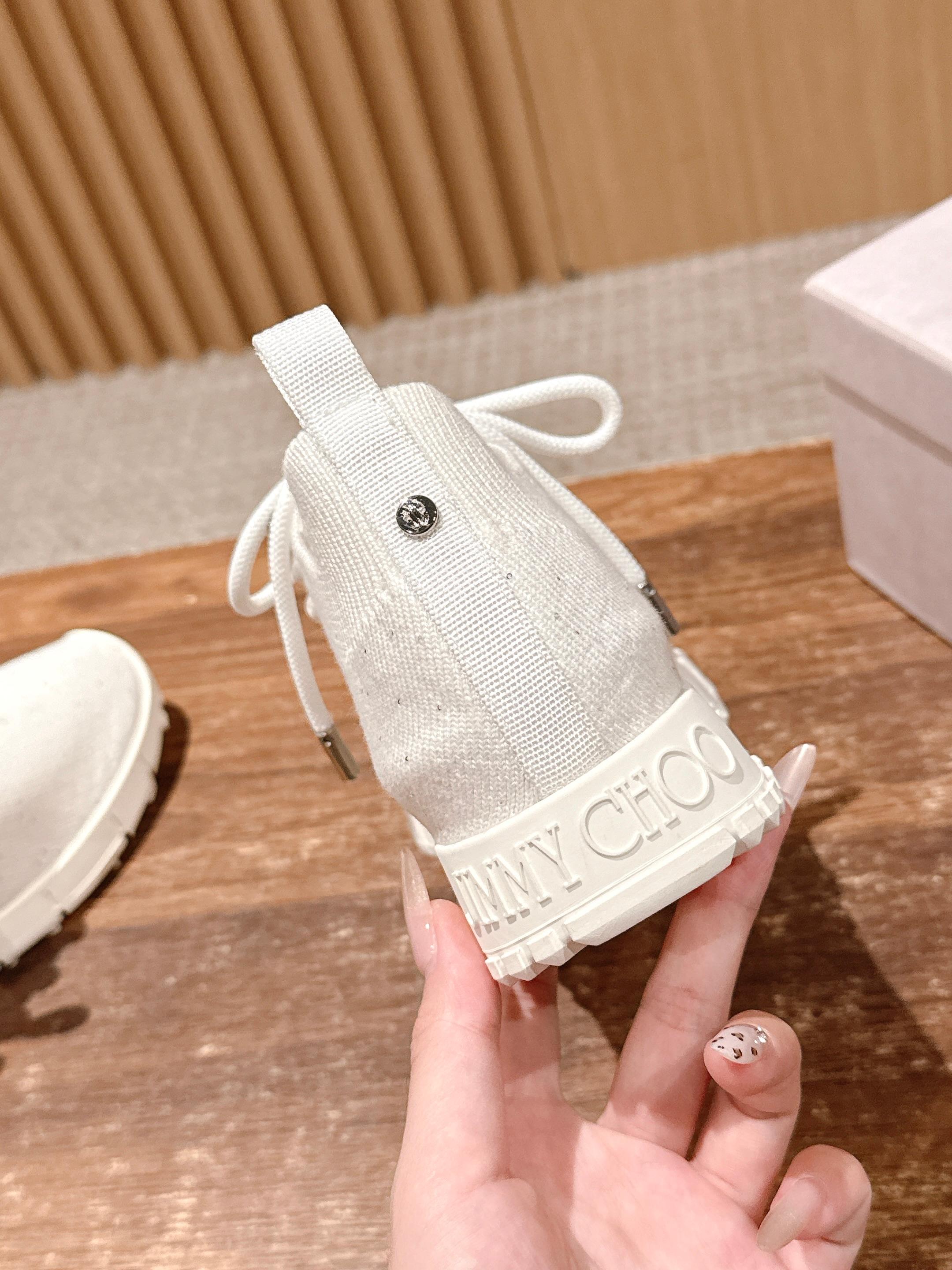 💰696 Jimmy Choo 周 周 ! ! It’s beautiful. It’s perfect white. It looks good on foot - 图片 8