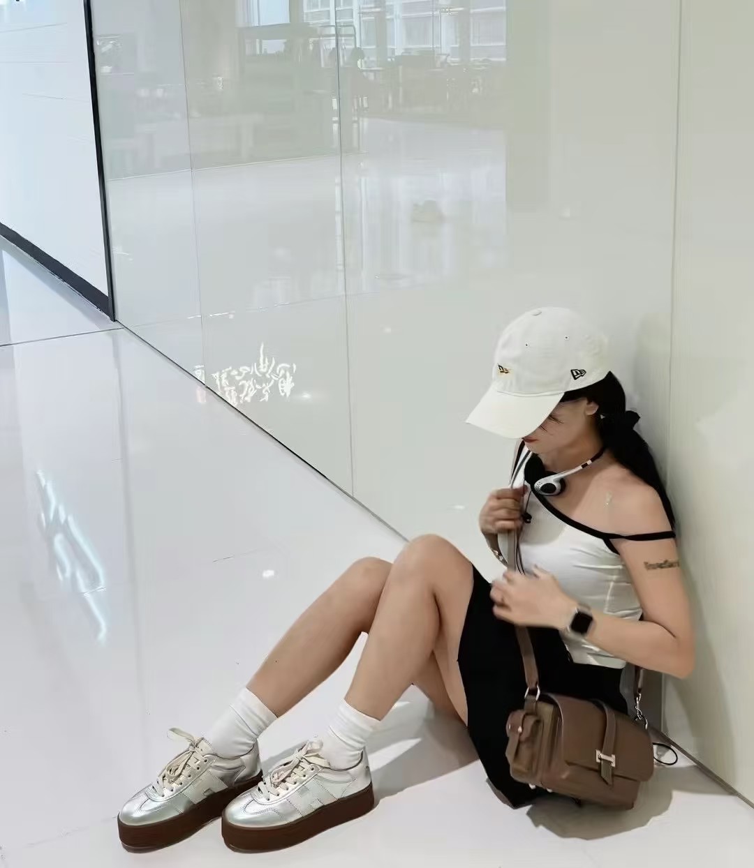 NO:707848,Upper foot picture reference #, casual shoes/sports shoes, sneakers19860909上脚图参考＃,休闲鞋/运动鞋,sneakers,Women's Shoes