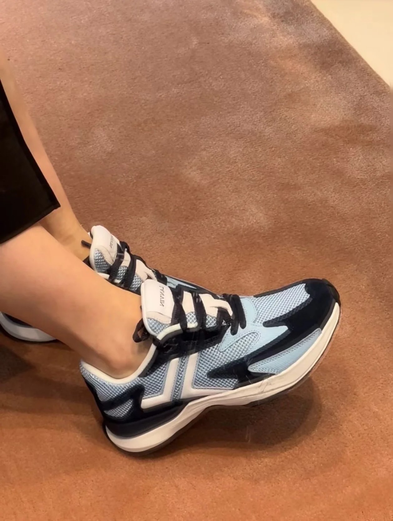 NO:460955,Reference for foot pictures #, Daddy shoes19860909上脚图参考＃,老爹鞋,Women's Shoes