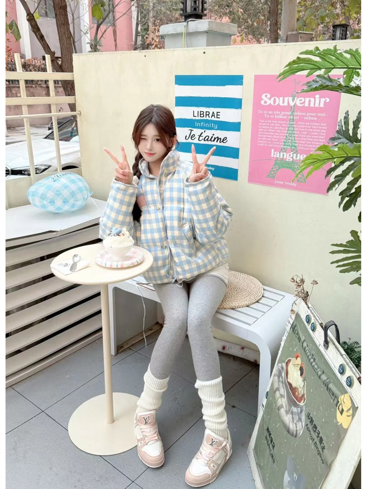 NO:486659,Reference for foot pictures #, casual shoes/sports shoes, sneakers19860909上脚图参考#,休闲鞋/运动鞋,sneakers,Women's Shoes