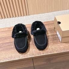 𝐔𝐆𝐆 油叽叽秋冬新款 便鞋新生系列Ansley安思丽穆勒鞋 时尚舒适浅口平底一脚蹬休闲乐福鞋✨ 经典翻毛牛皮搭配10 𝐔𝐆𝐆 油叽叽秋冬新款 便鞋新生系列Ansley安思丽穆勒鞋 时尚舒适浅口平底一脚蹬休闲乐福鞋✨ 经典翻毛牛皮搭配10
