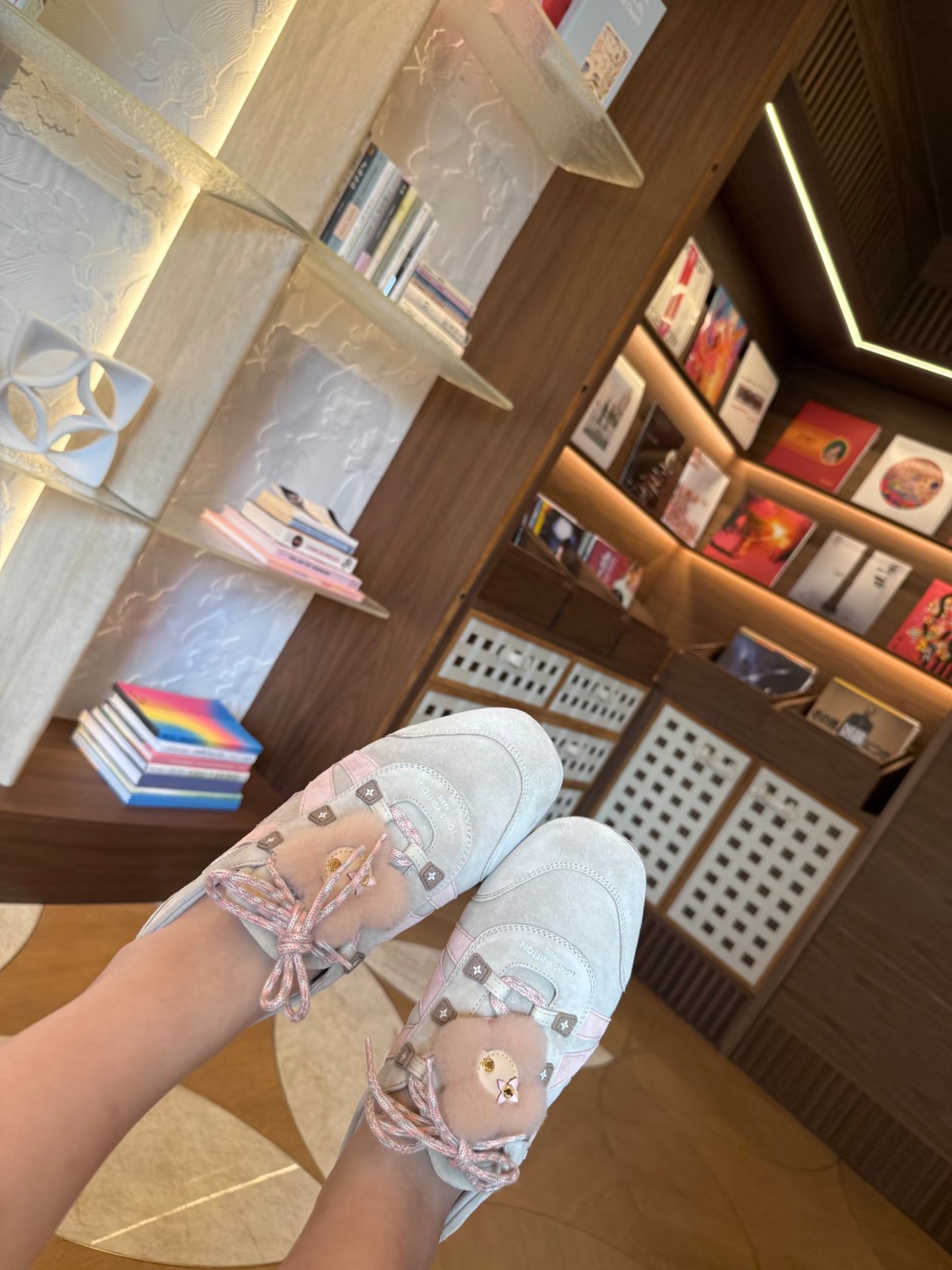 NO:594488,Upper foot picture reference #, casual shoes/sports shoes, sneakers19860909上脚图参考#,休闲鞋/运动鞋,sneakers,Women's Shoes