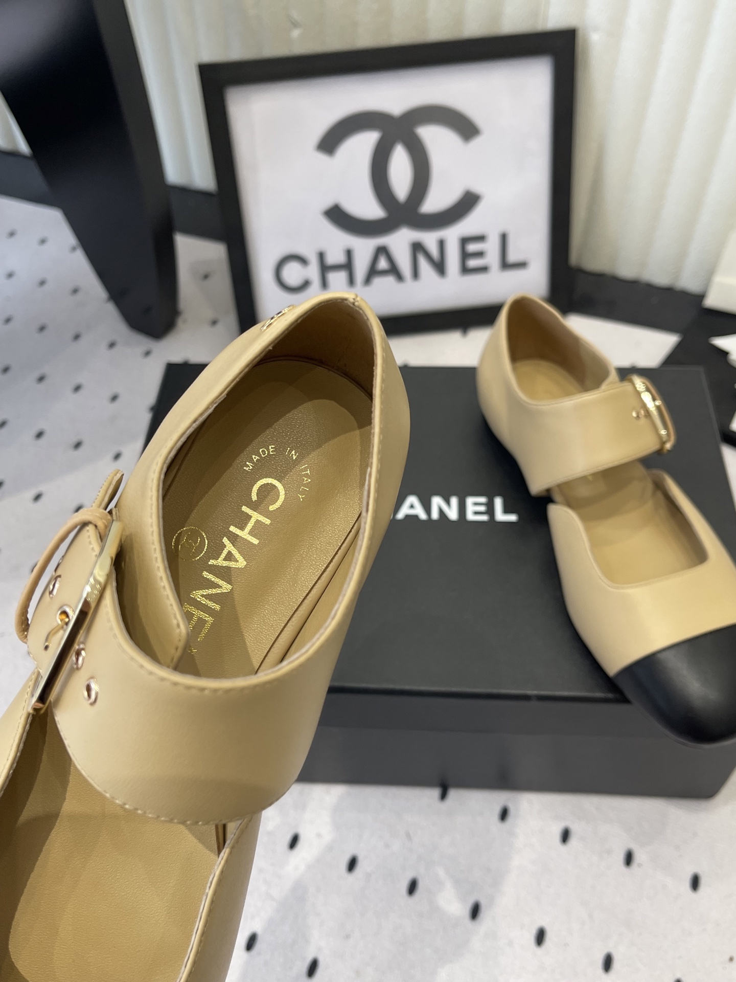 Chanel Chanel早春新款平底单鞋 高版本