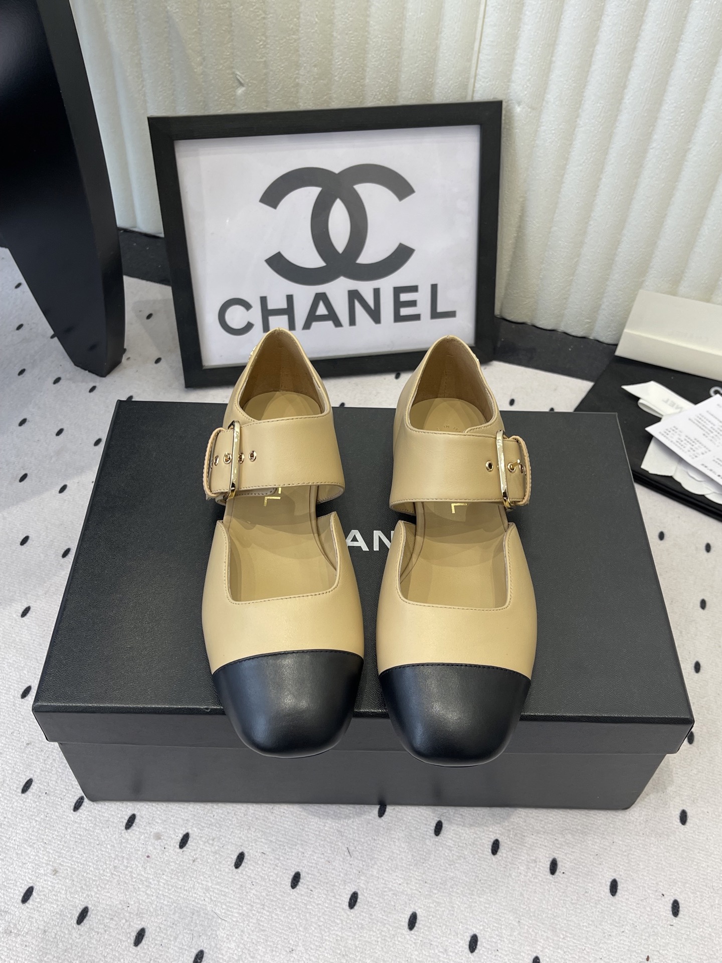 Chanel Chanel早春新款平底单鞋 高版本