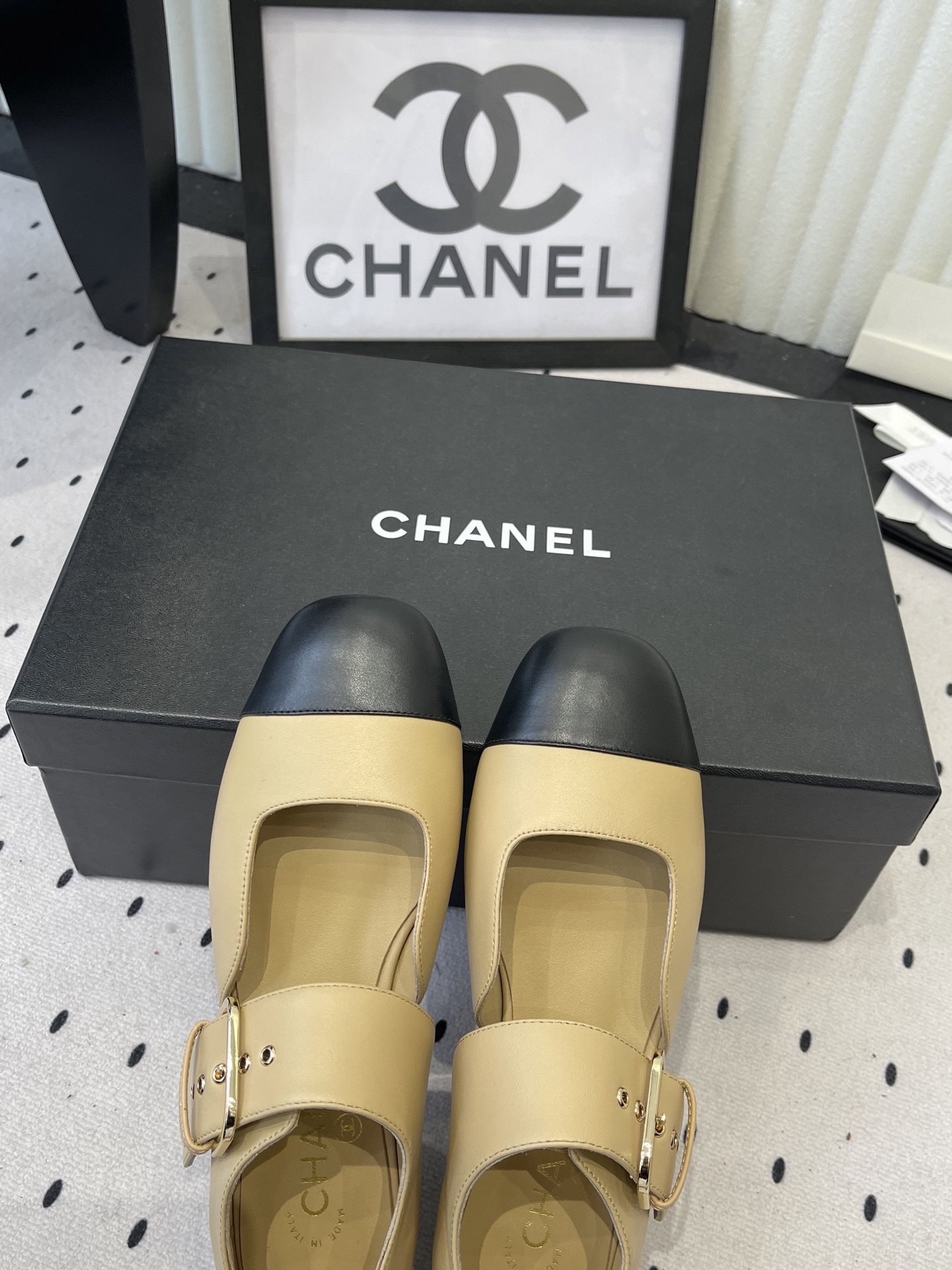 Chanel Chanel早春新款平底单鞋 高版本