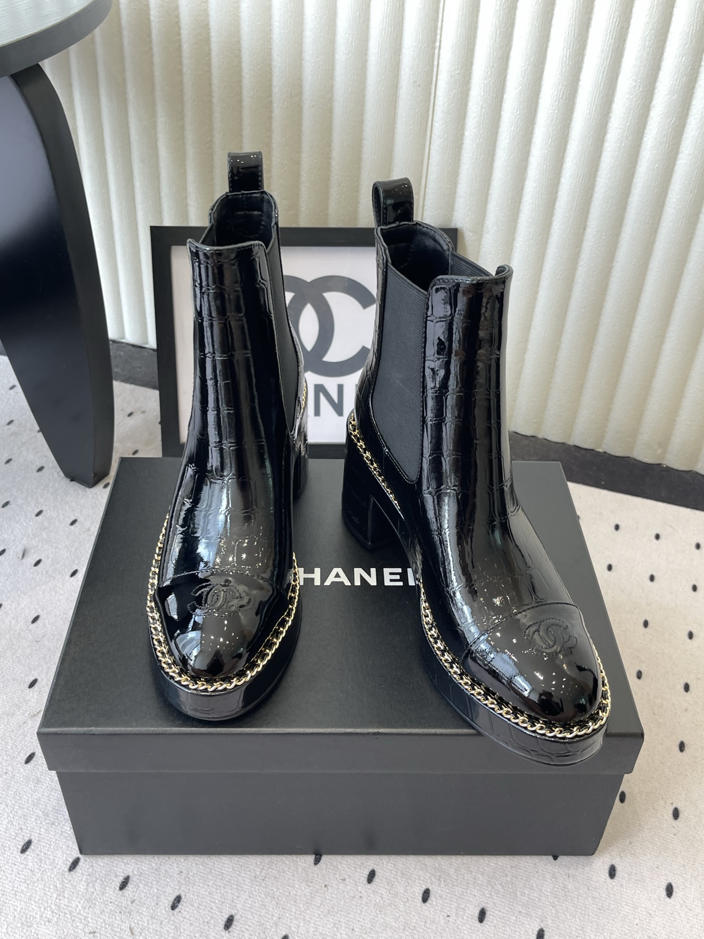 Black Chelsea Boots