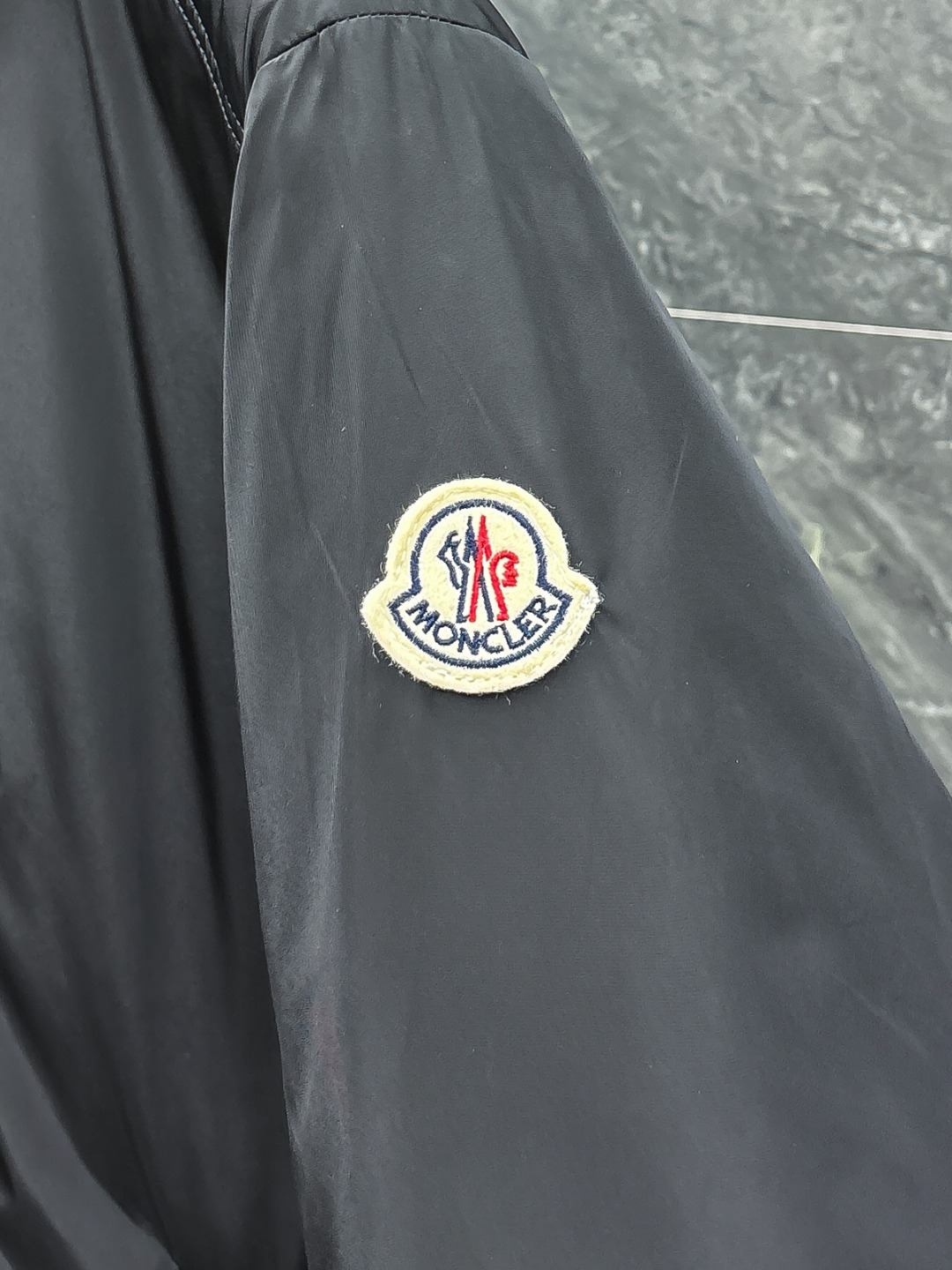 Moncler Men's Black Lightweight Padded Jacket, Stand Collar Coat 5 o 1j2coslvhcic4pn1420ph51umq4