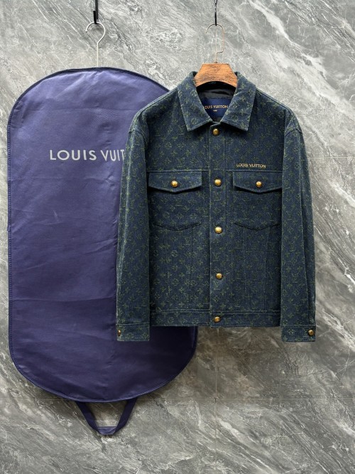 Louis Vuitton Men's 2025 Fall Denim Jacket Original Design, Super Soft 1 Louis Vuitton Men's 2025 Fall Denim Jacket Original Design, Super Soft