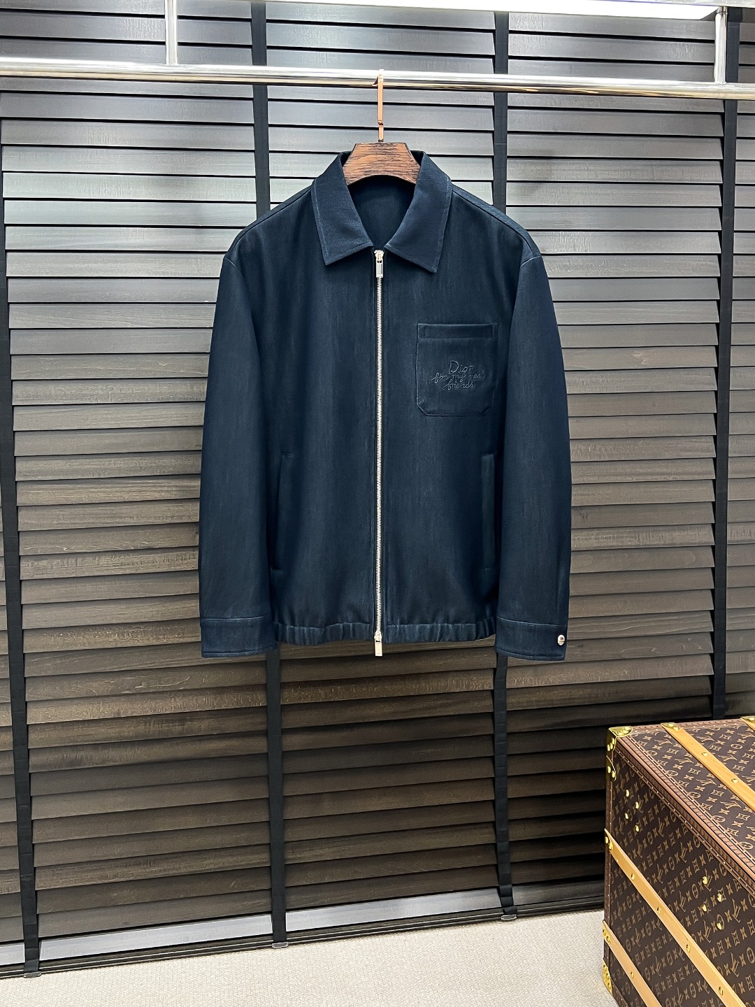 Veste Dior Automne/Hiver 25 avec Fermeture Éclair - Élégance et Confort