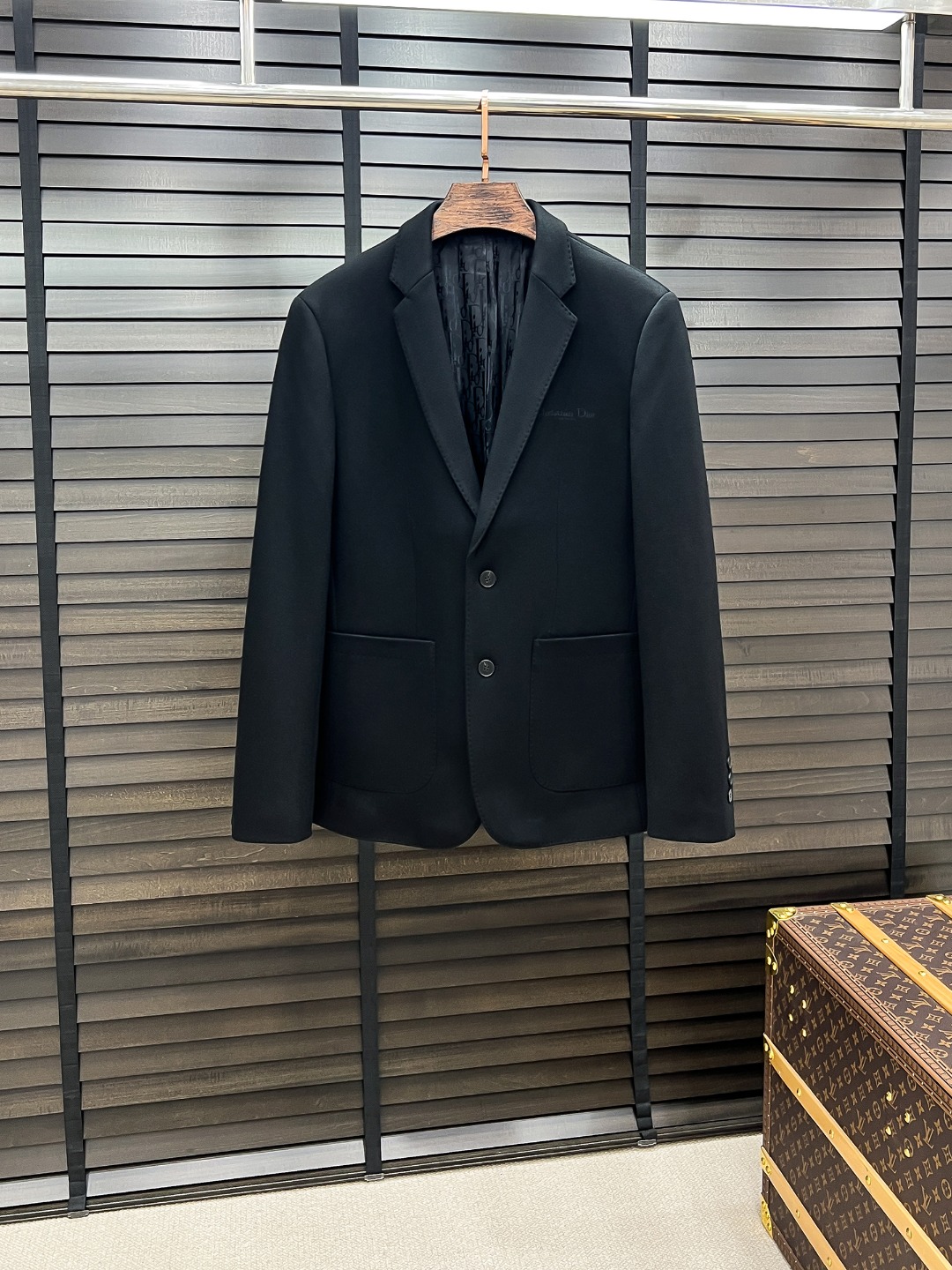 Elegante Chaqueta de Traje Dior de Lana para Hombre - Otoño/Invierno 2025
