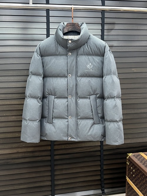 Loro Piana Men's Down Jacket Lightweight Fashionable Casual Style 1 Loro Piana Men's Down Jacket Lightweight Fashionable Casual Style