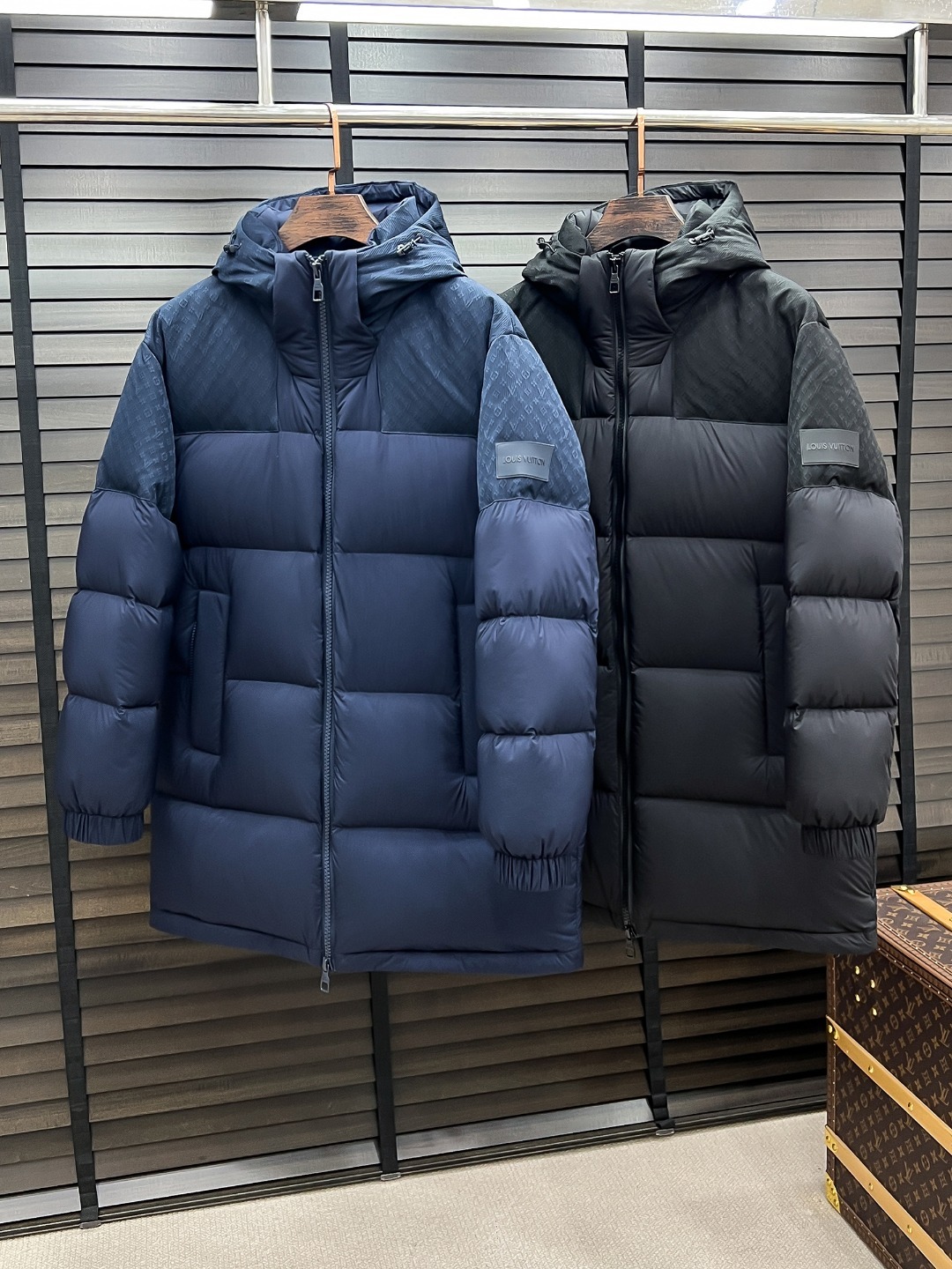 羽C-72 Louis Vuitton-驴家 25秋冬男士时尚连帽长款羽绒服 轻奢时尚休闲风格,轻盈保暖