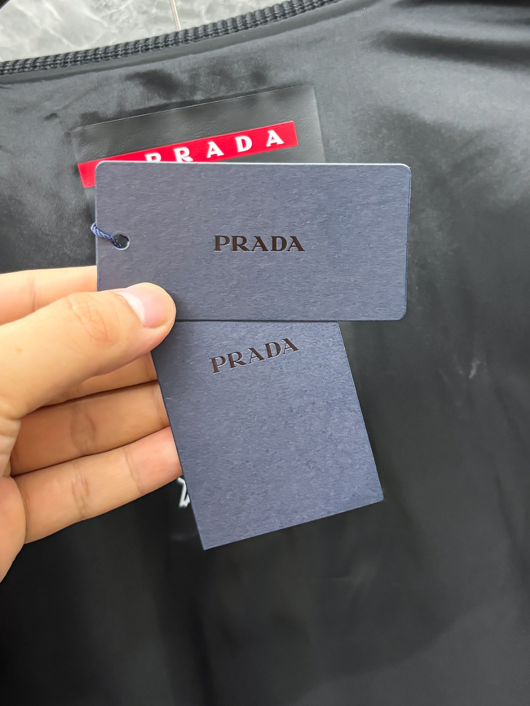 C-43 Prada 普拉达 25秋冬针织拼接立领加棉夹克外套选用定制高密针织面料 原版P家纱线与机织工
