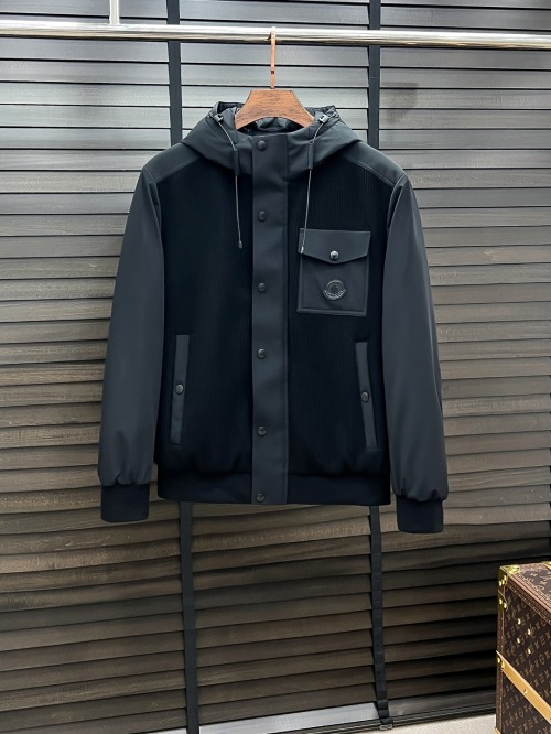 Moncler Men's Hooded Down Jacket Lightweight Stylish Fall Winter Coat 1 Moncler Men's Hooded Down Jacket Lightweight Stylish Fall Winter Coat