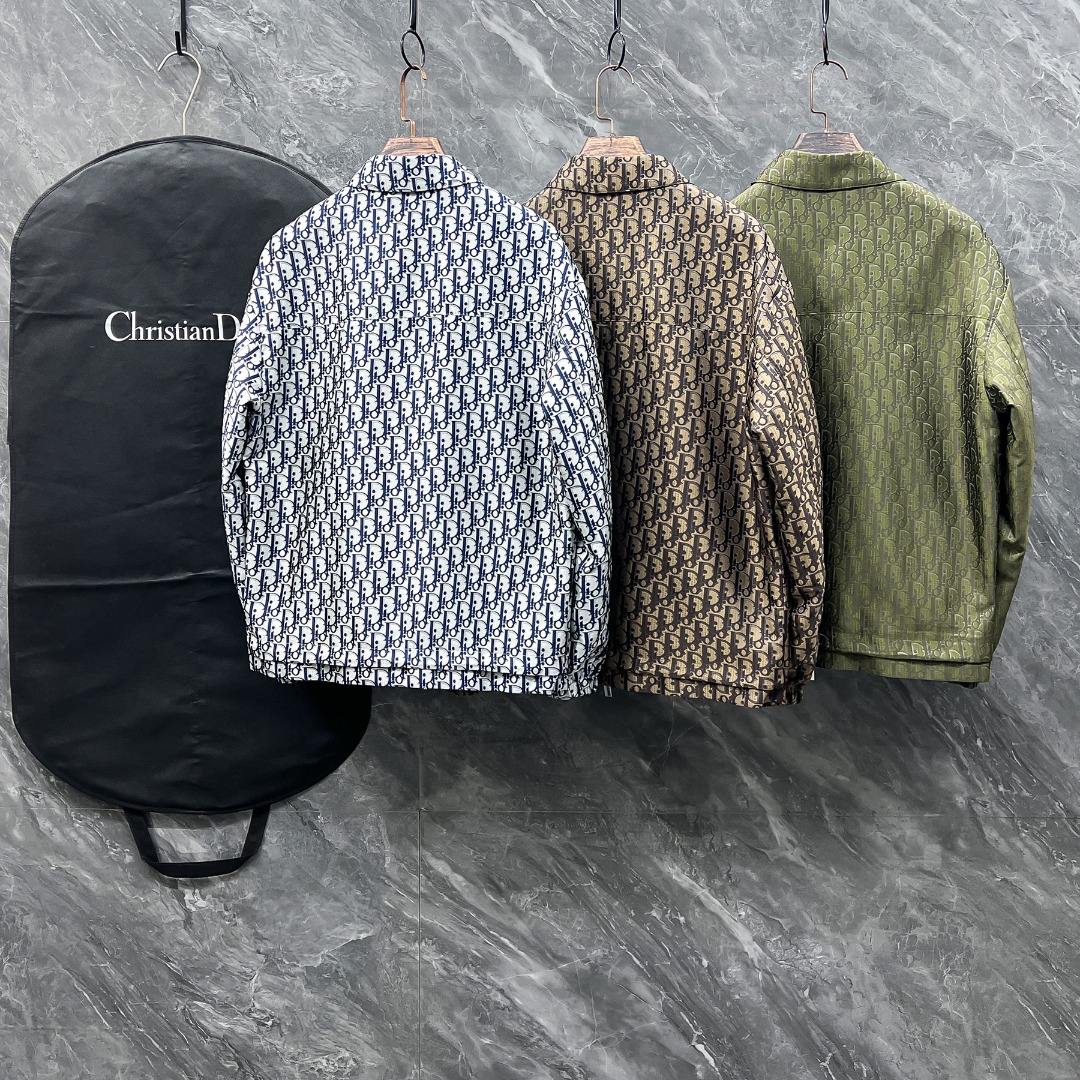 Dior Oblique Jacquard Zip Jacket
