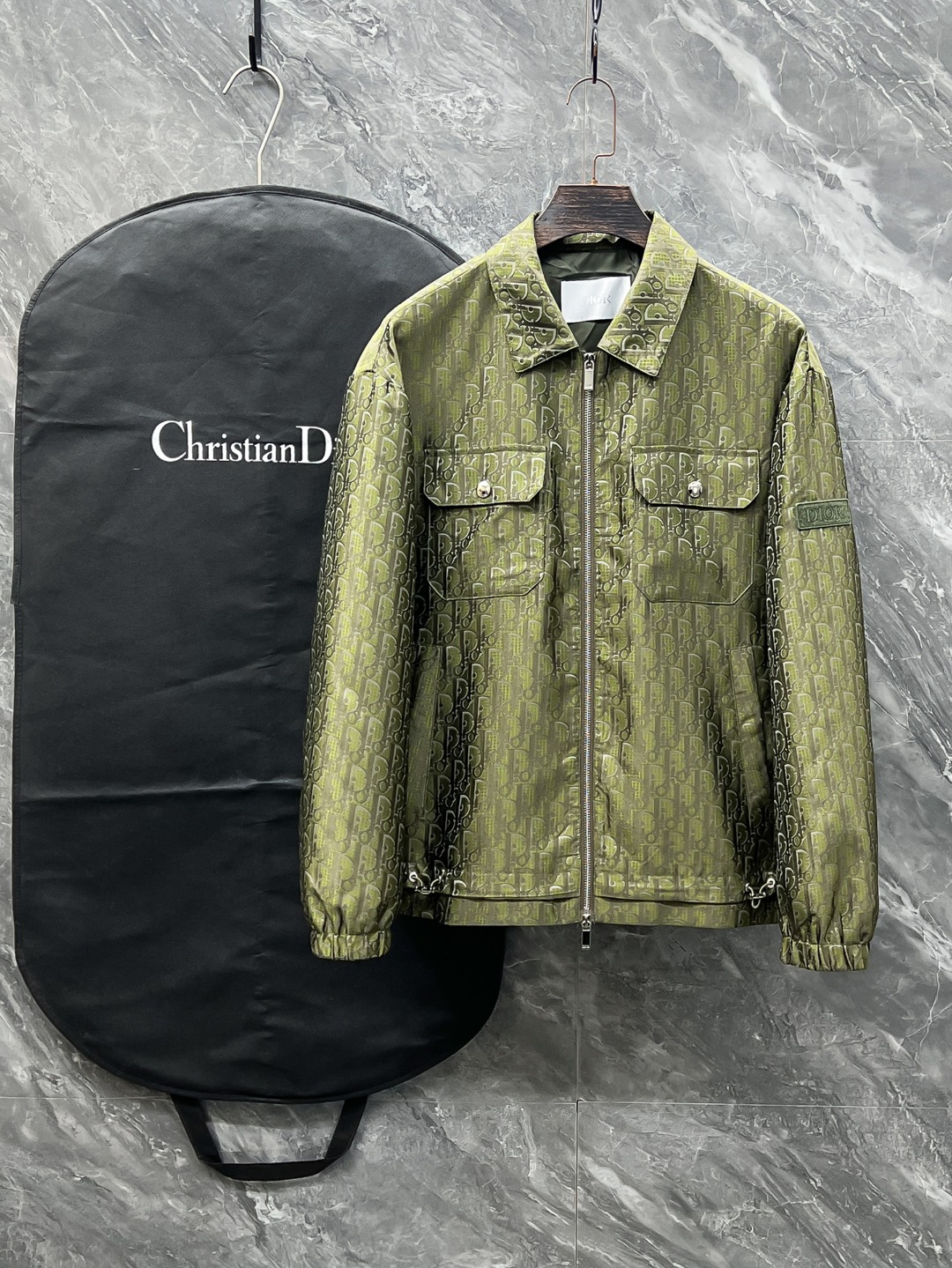 Dior Oblique Jacquard Zip Jacket