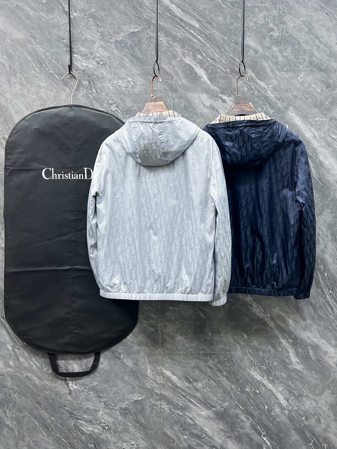 Dior Oblique Reversible Hooded Jacket