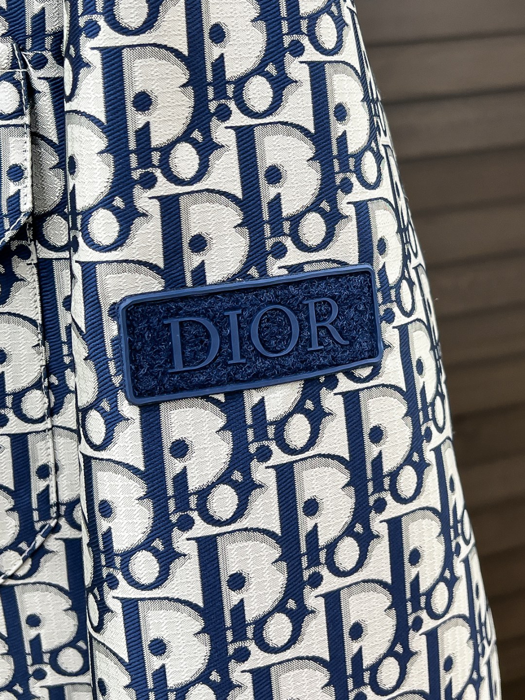 Dior Oblique Patch Collared Jacket