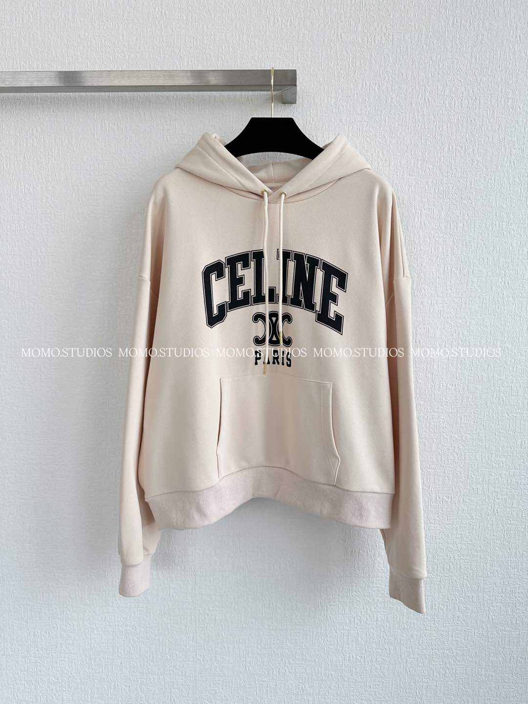 Celine Women's Letter Print Hoodie - Comfortable & Stylish Sweatshirt 2 i1740563245875 1006 0 0