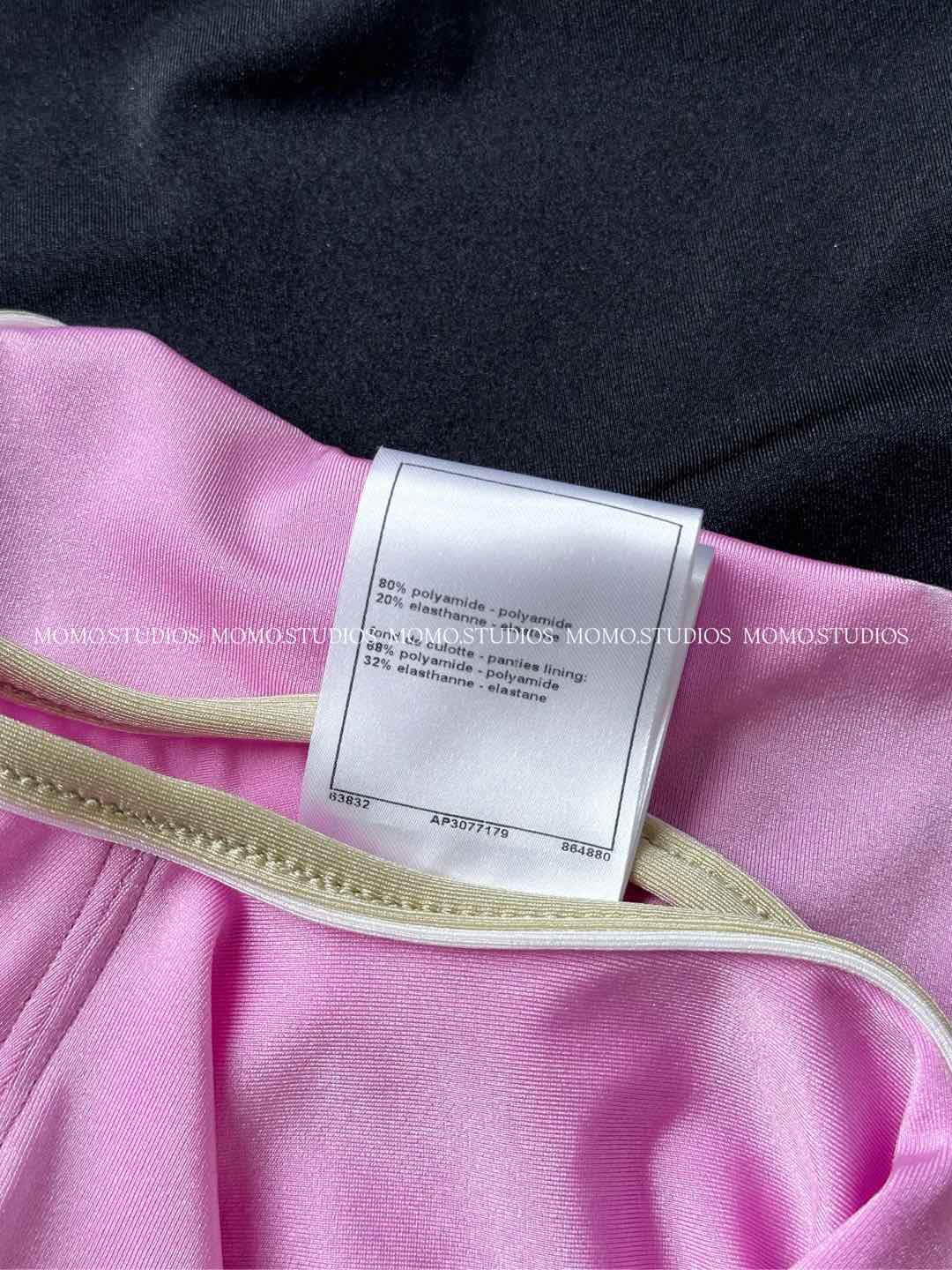 Chanelel 25SS Backless Crisscross Halterneck One-Piece Swimsuit 9 i1751188734812 6079 0 7