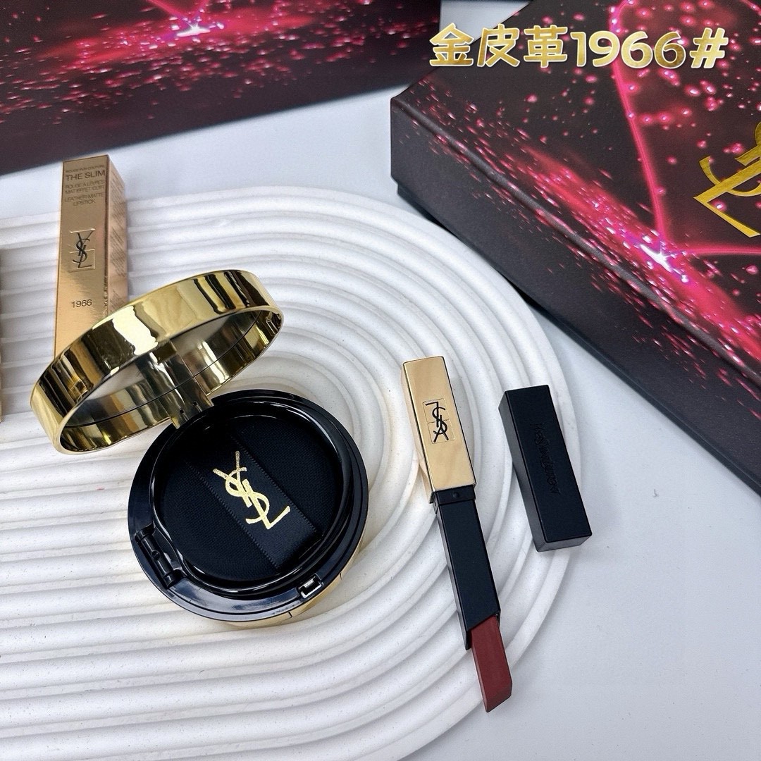 来自YSL情人节限定气垫口红礼盒 4