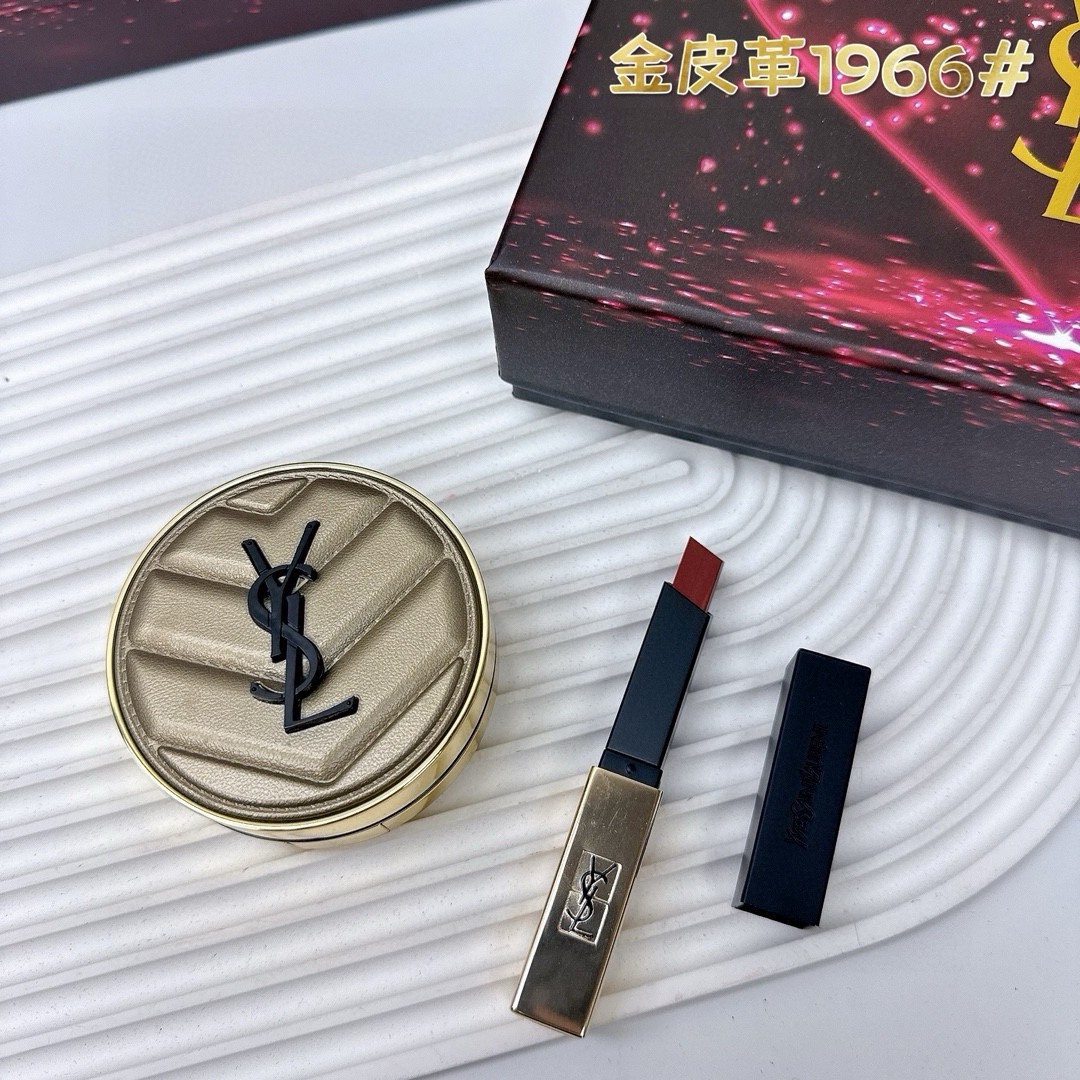 来自YSL情人节限定气垫口红礼盒 7