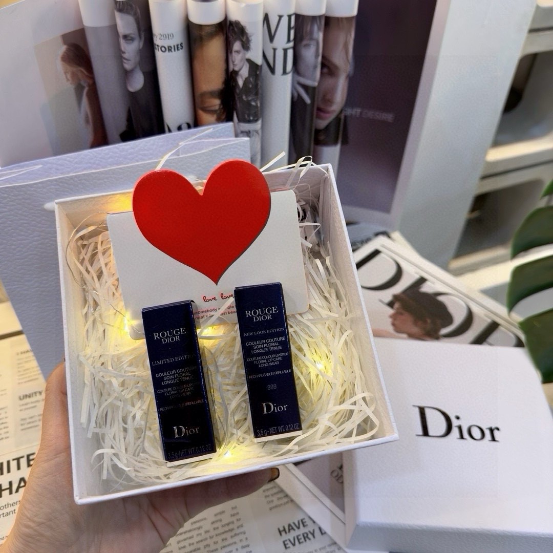 DIOR Houndstooth 999 & Engraved Ribbon 720 Couture Gift Set - Comprehensive