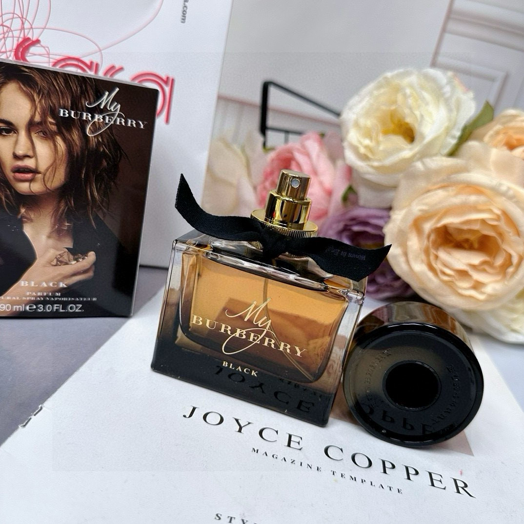 My Burberry Black我的巴宝莉黑色香精版Parfum黑色专属女士香水90ml