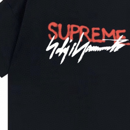 MDL#M801: Supreme x Yohji Yamamoto Joint Designer T-shirts in Black & White - 图片 3