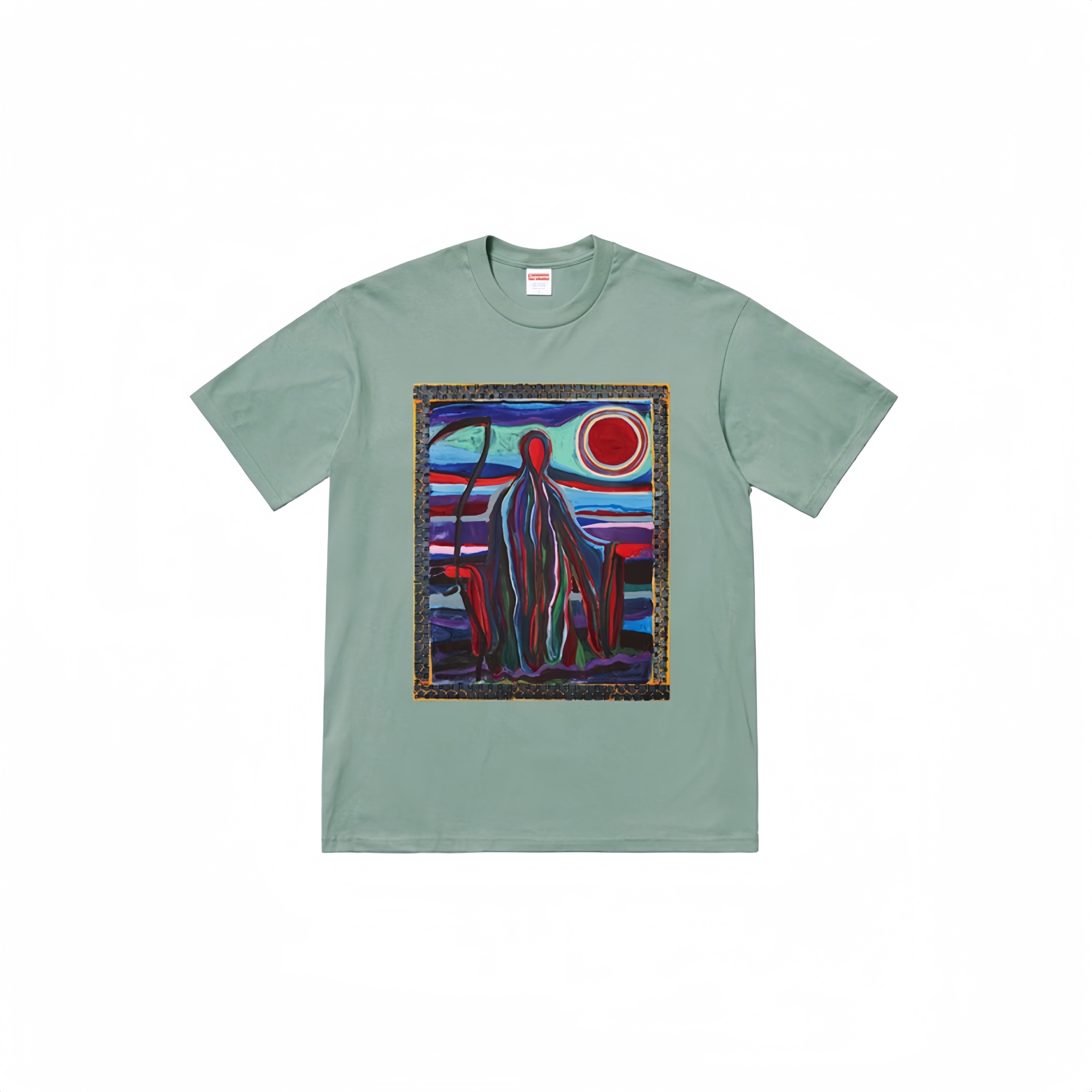 Supreme SS19 Reaper Tee: 260g Printed T-shirt in Multiple Colors (MDL#M821)