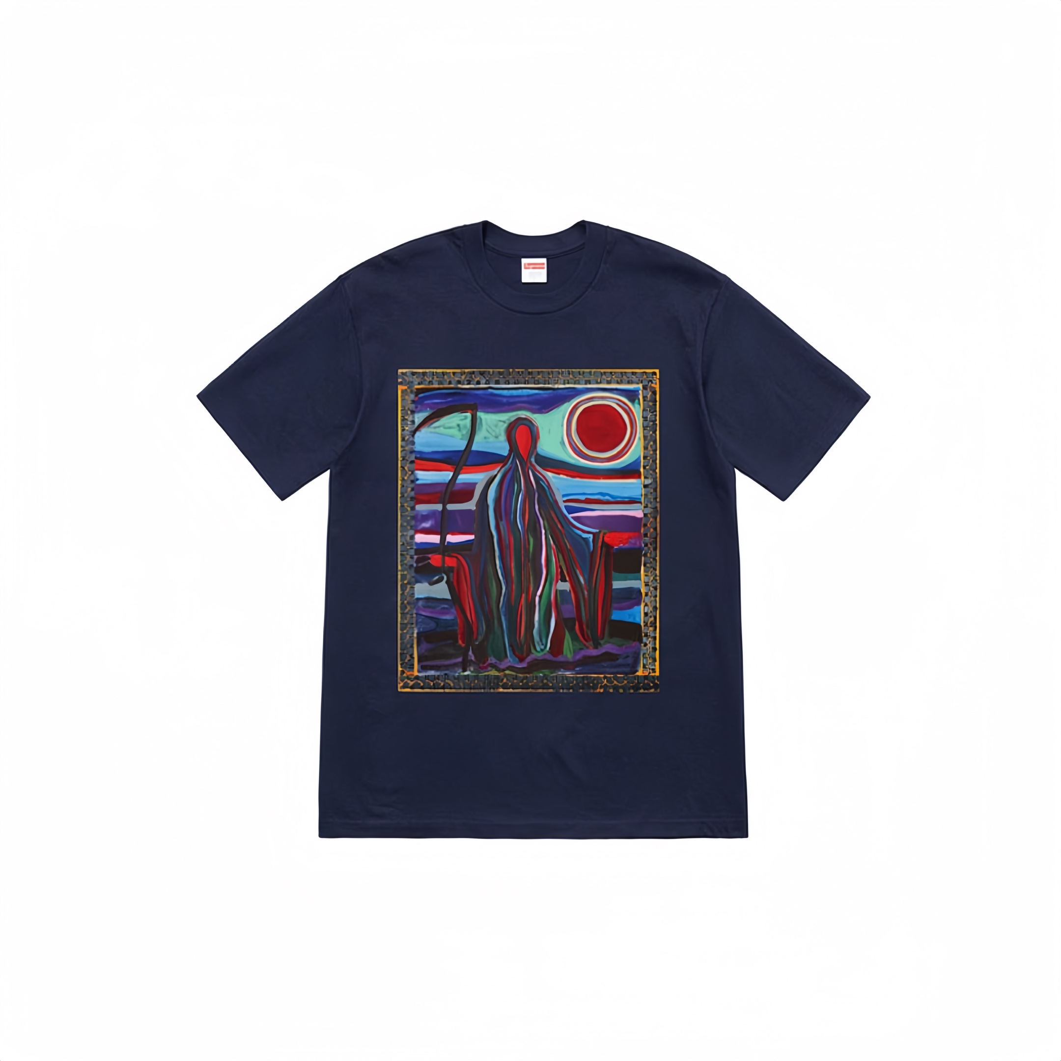 Supreme SS19 Reaper Tee: 260g Printed T-shirt in Multiple Colors (MDL#M821) - 图片 2