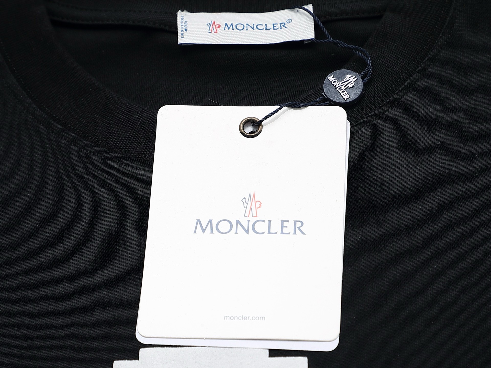 Moncler/Monkey Marseeklogo Cotton Top: Original Fabric, Refined 1980s-Inspired Design - 图片 5